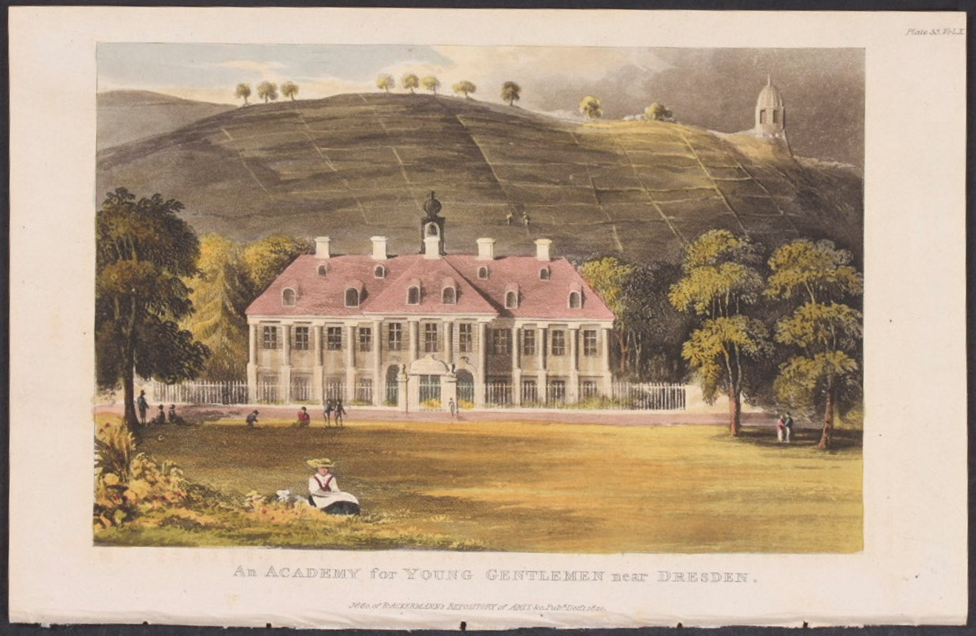 An Academy for Young Gentlemen Near Dresden