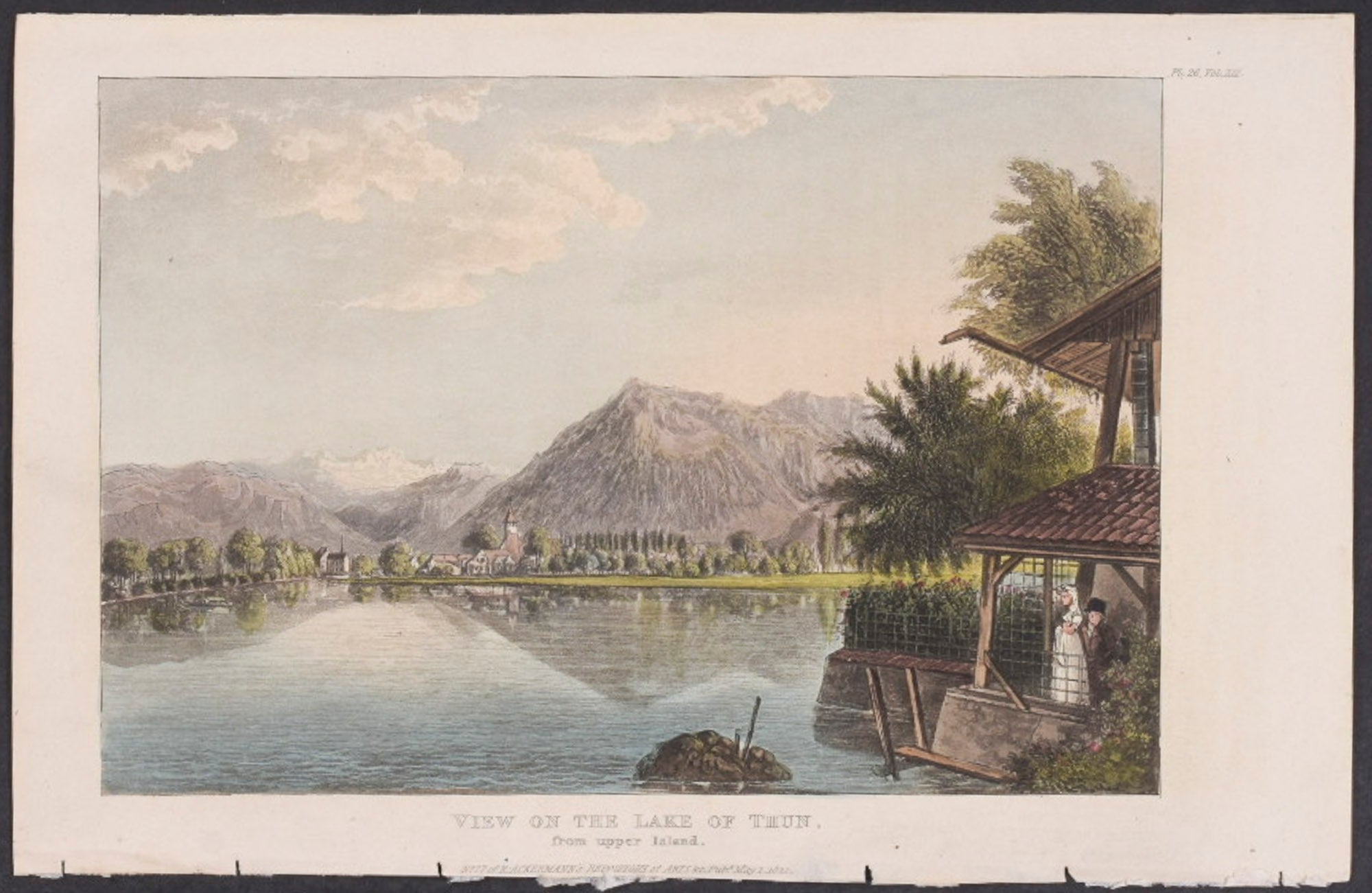 View on The Lake of Thun