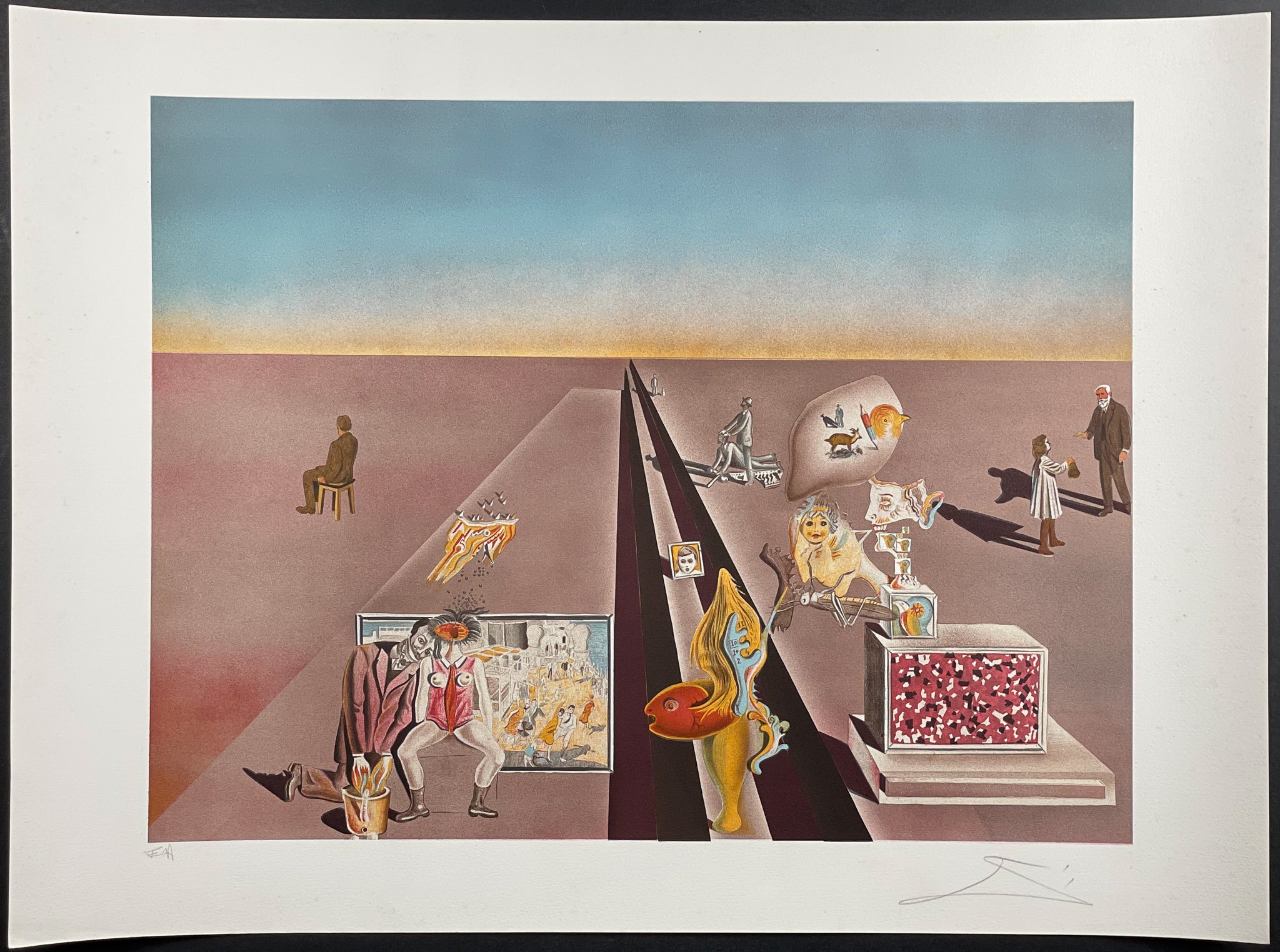 After Salvador Dali - The First Days of Spring (Signed)