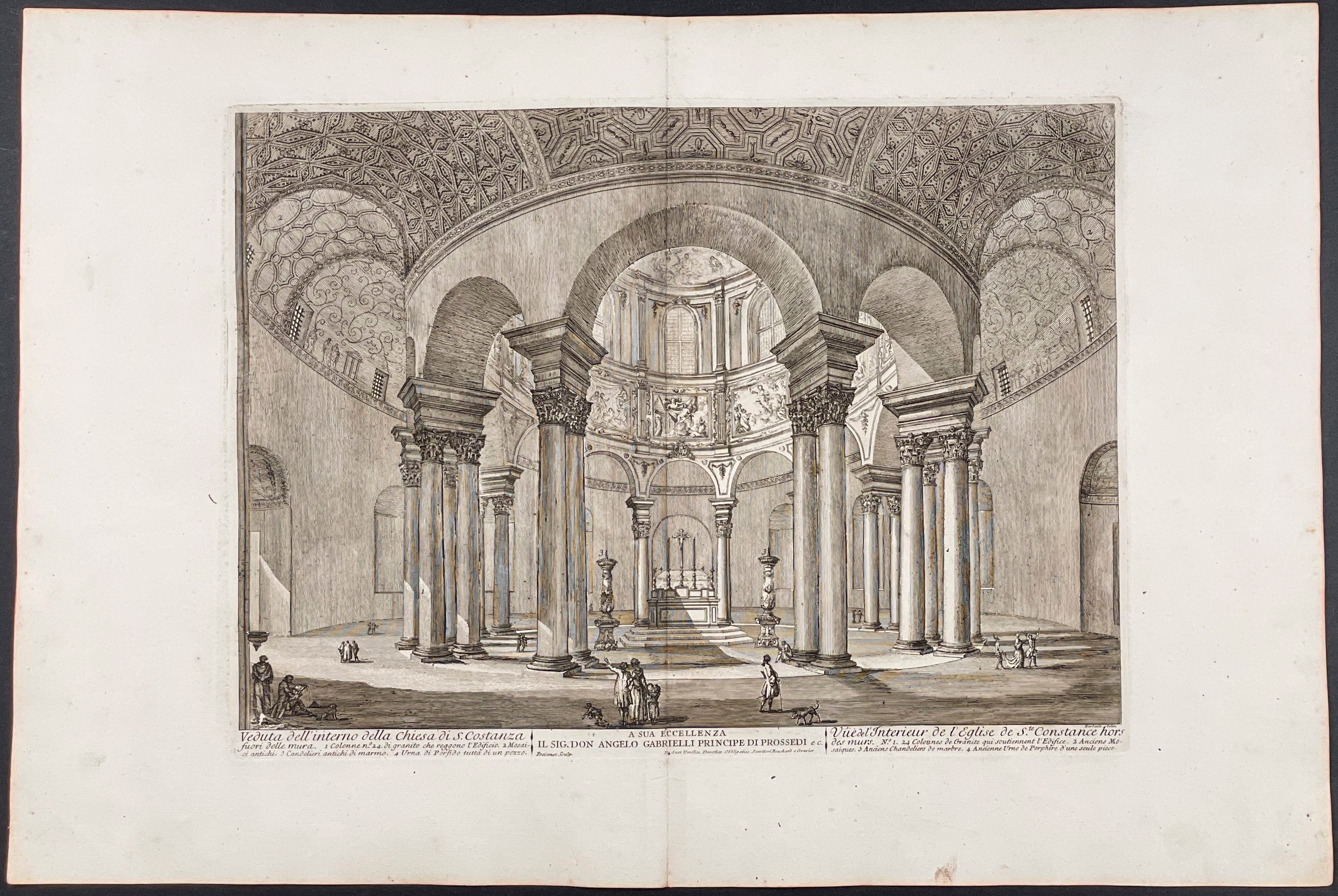 St. Costanza's Chiesa Interior