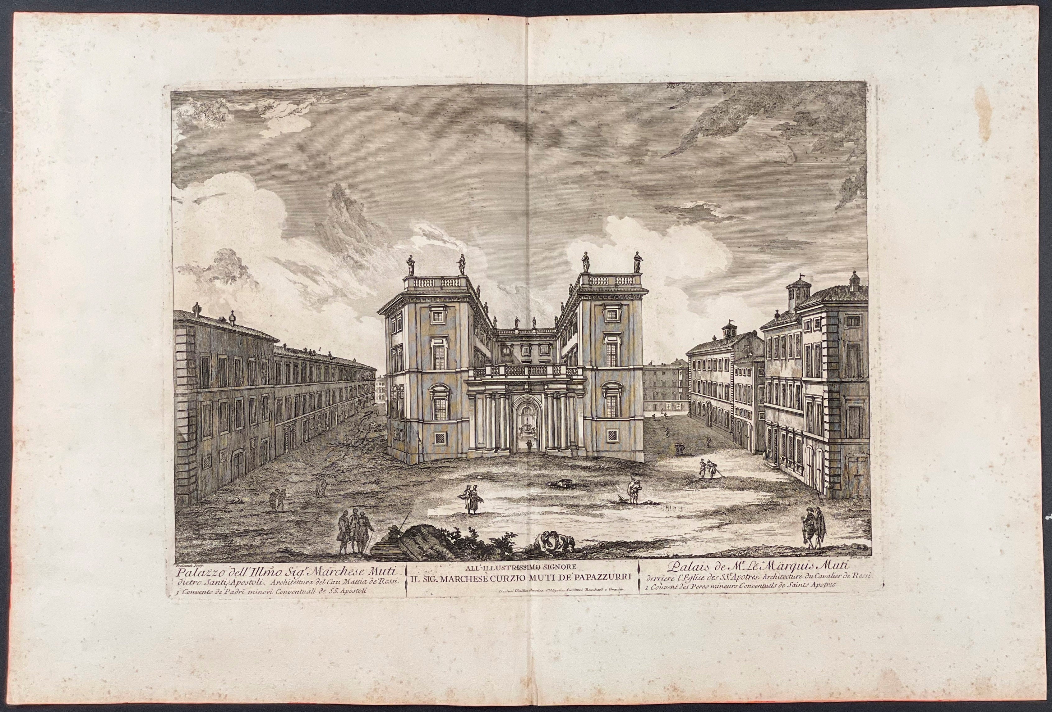 Palazzo dell'Illmo Sigr. Marchese Muti