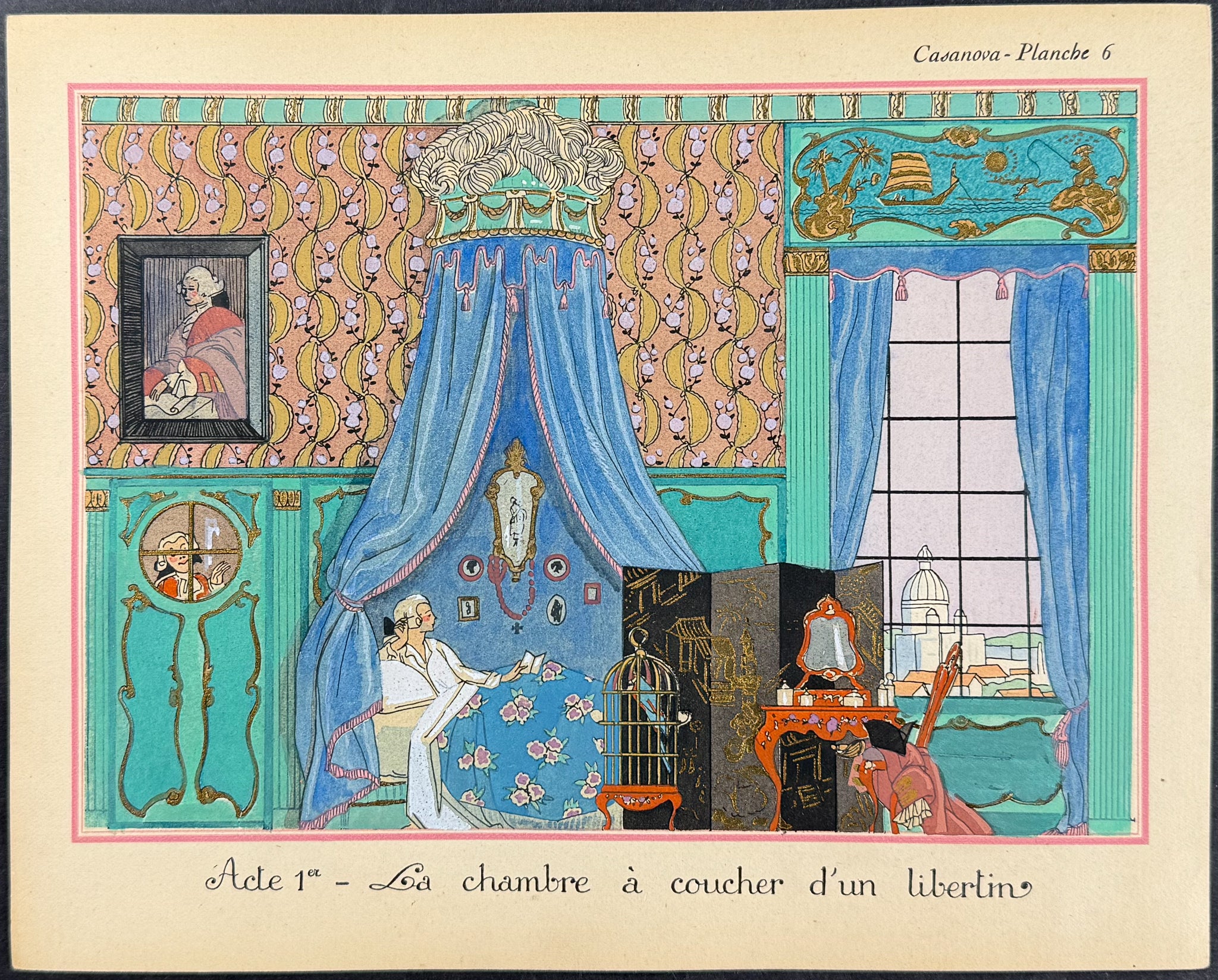 Casanova Set - La chambre a coucher d'un libertin