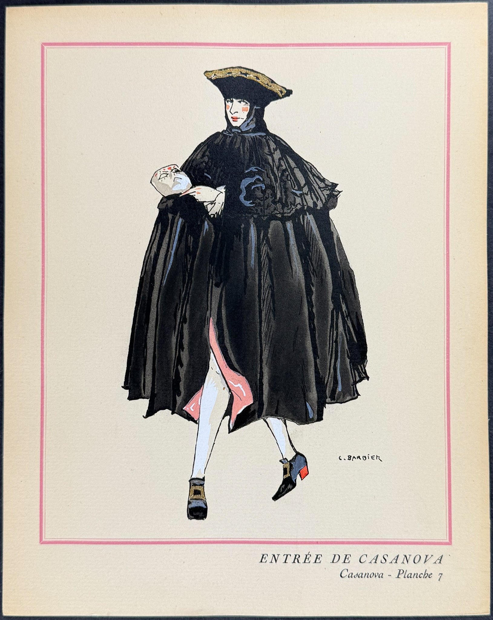 Casanova Costume - Entrée de Casanova