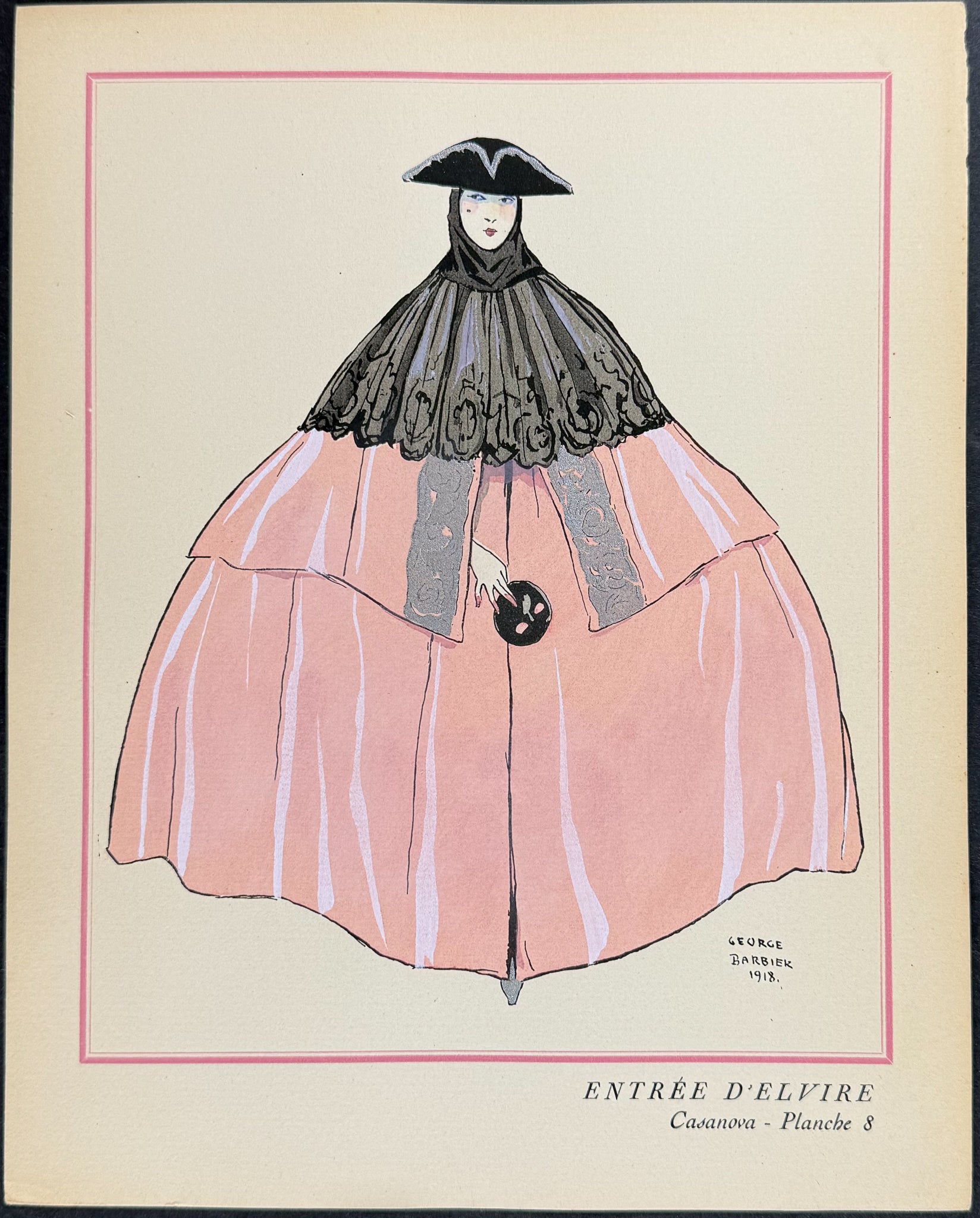 Casanova Costume - Entrée d'Elvire