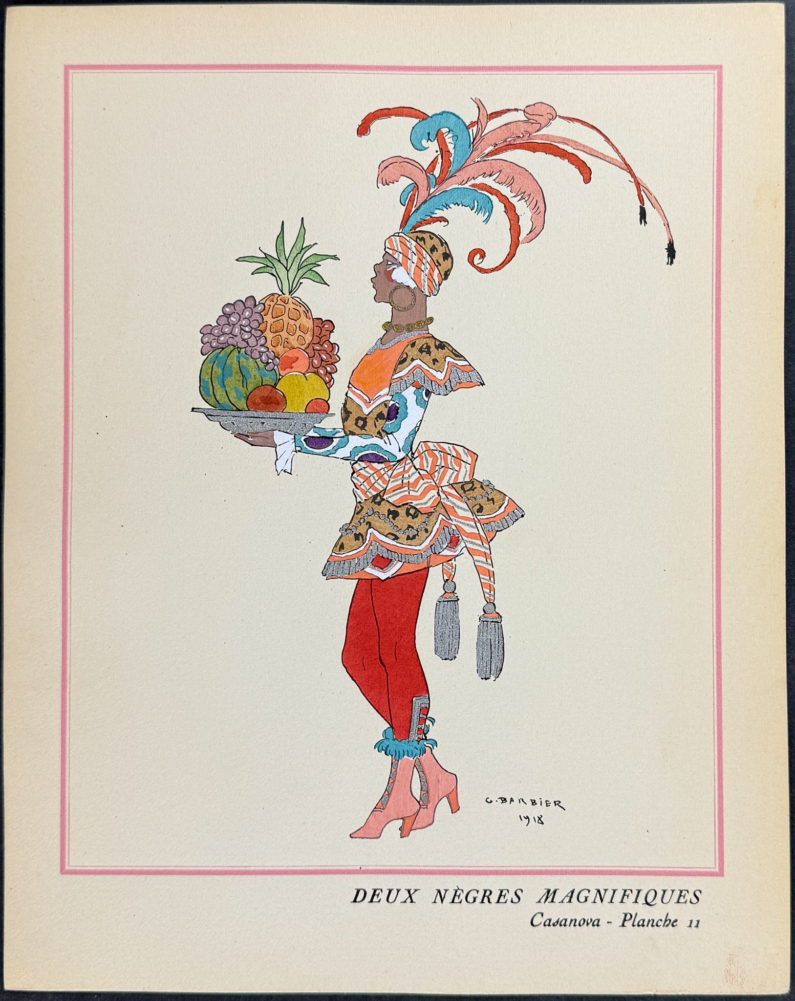 Casanova Costume - Deux Negres Magnifiques