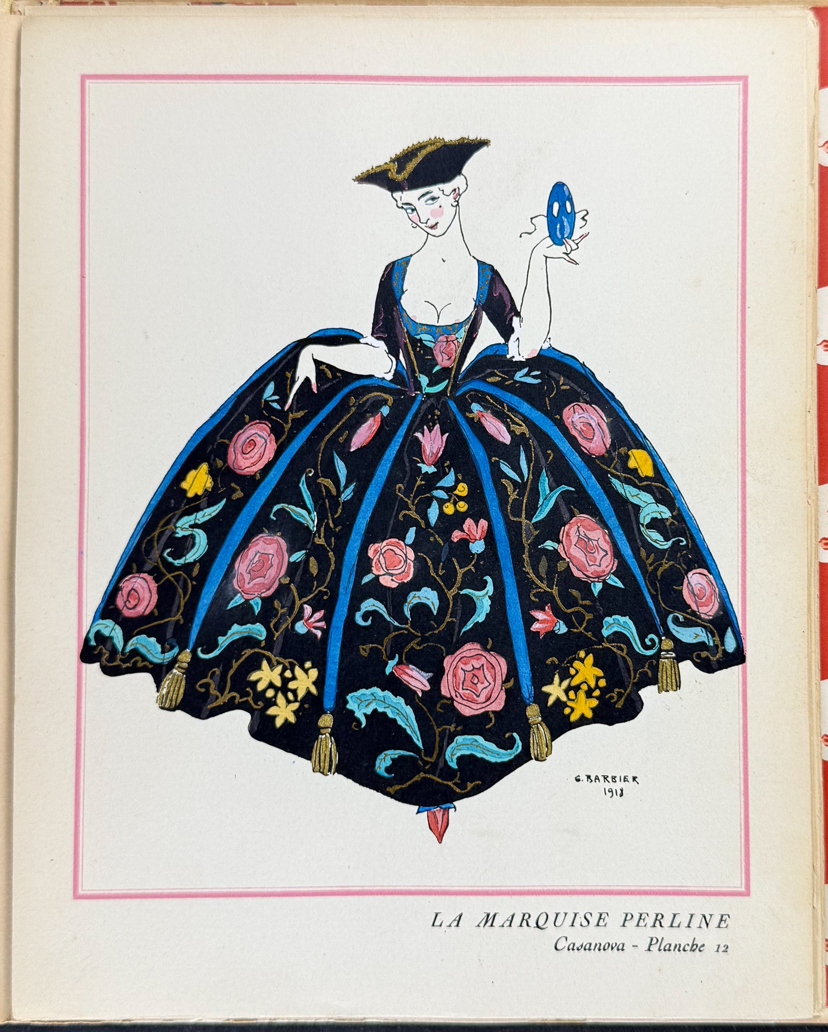 Casanova Costume - La Marquise Perline