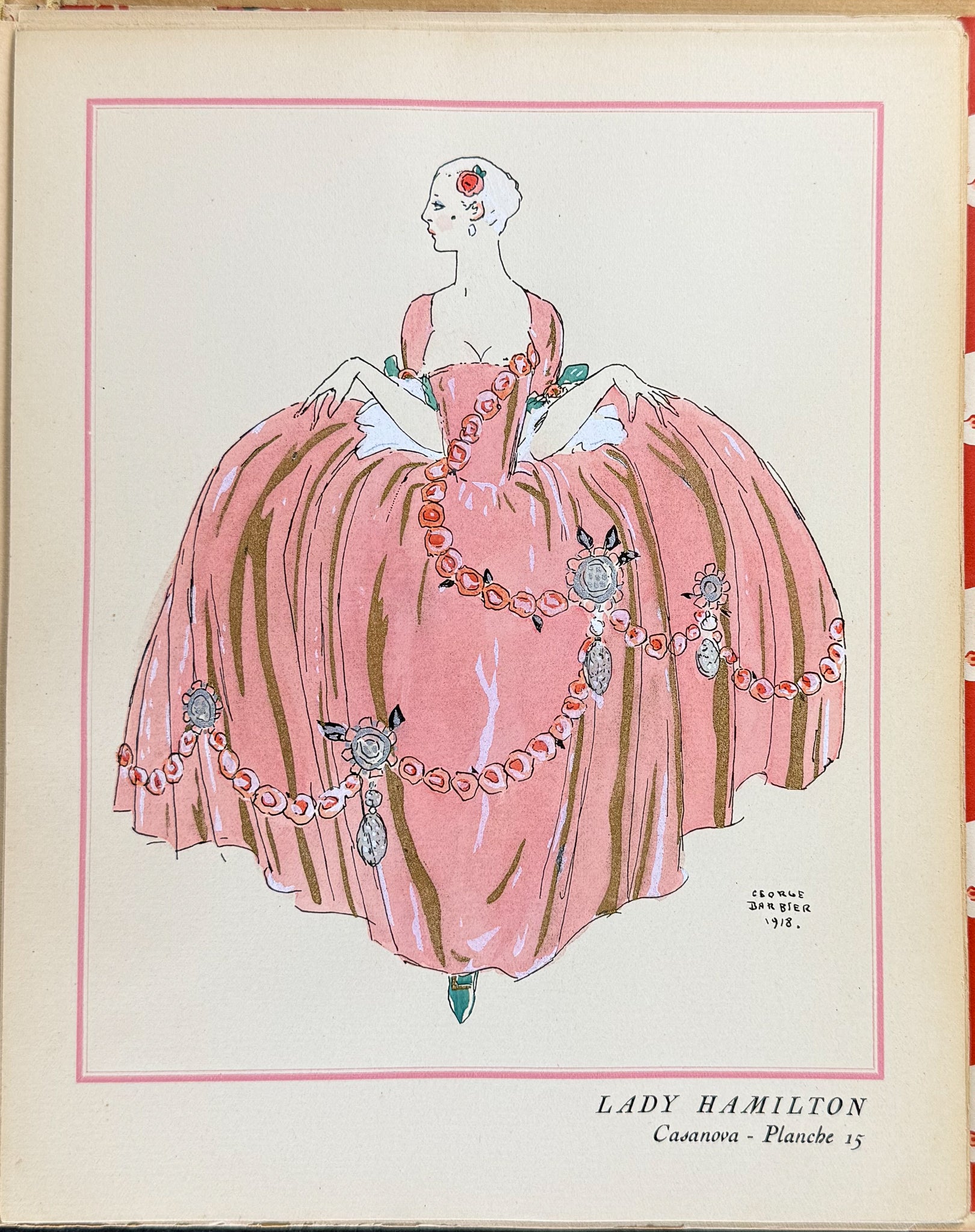 Casanova Costume - Lady Hamilton
