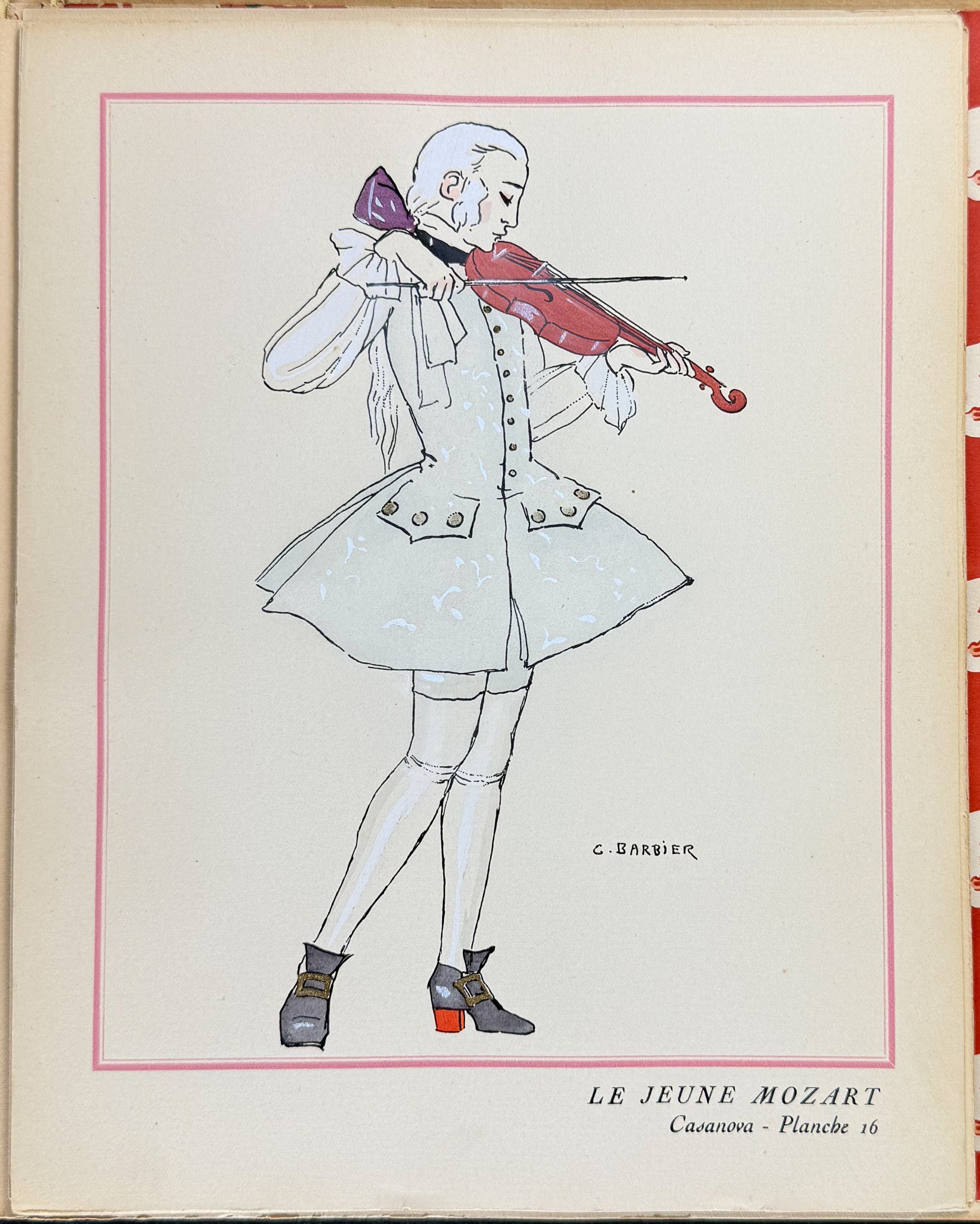Casanova Costume - Le Jeune Mozart