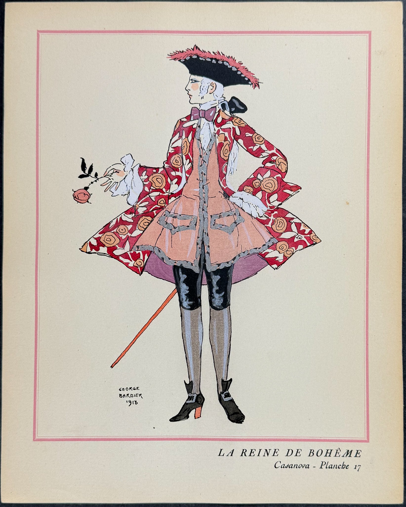 Casanova Costume - La Reine de Boheme