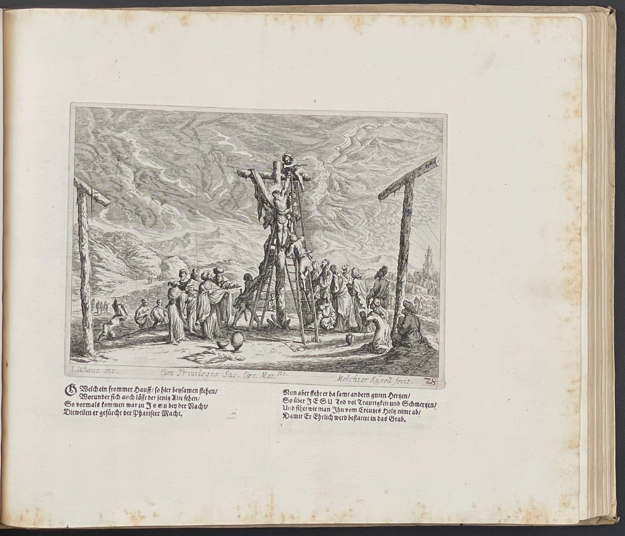 Johann Wilhelm Baur's Iconographia - Volume with 146 Engravings