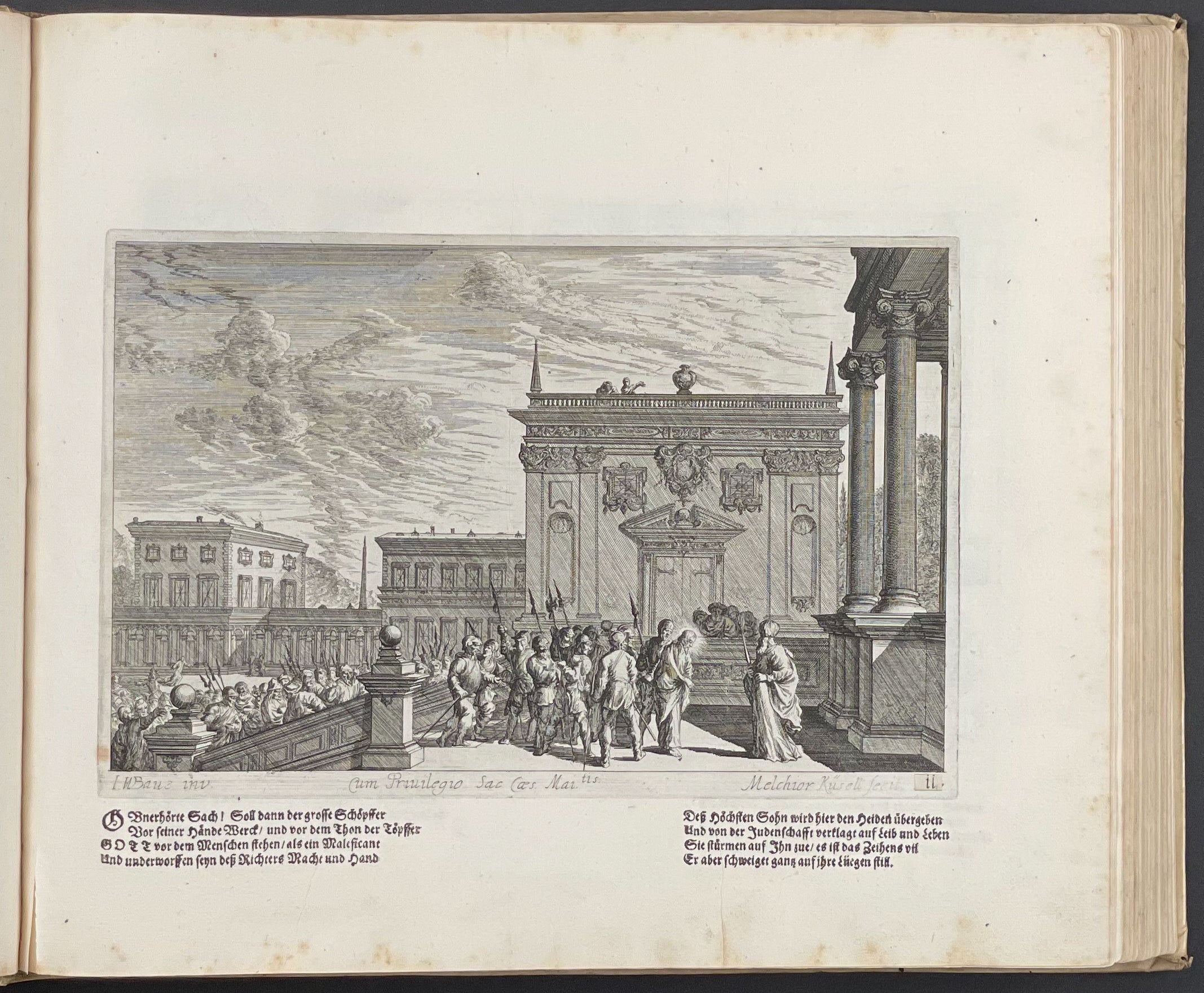 Johann Wilhelm Baur's Iconographia - Volume with 146 Engravings