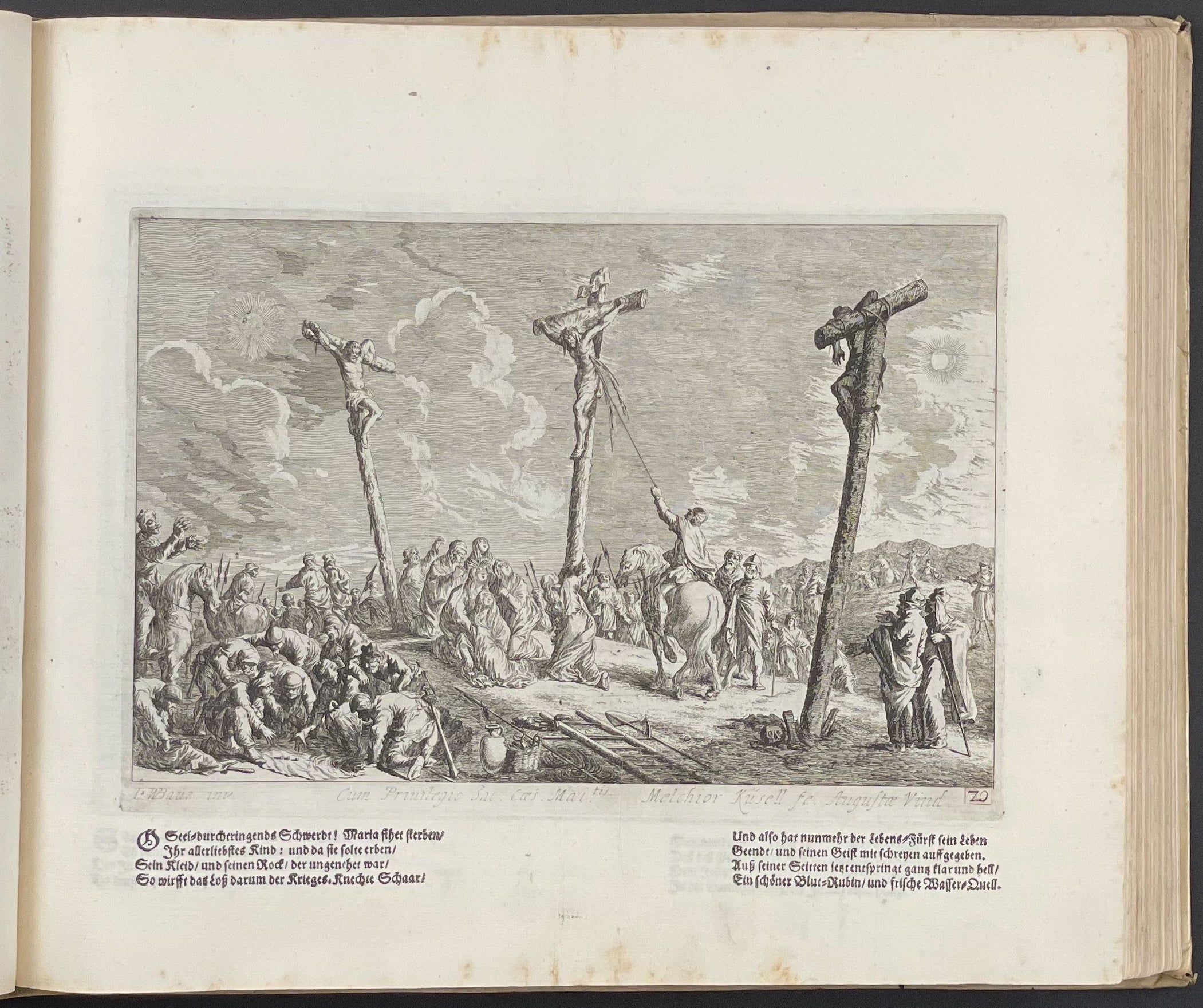 Johann Wilhelm Baur's Iconographia - Volume with 146 Engravings