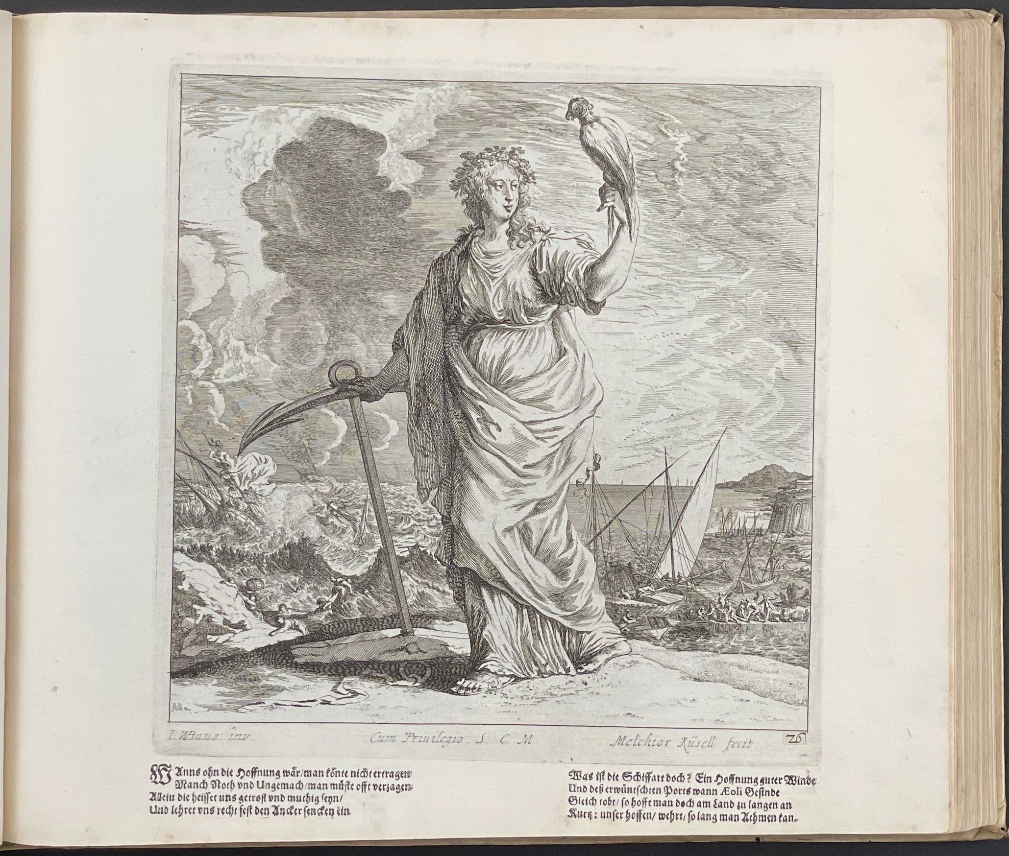 Johann Wilhelm Baur's Iconographia - Volume with 146 Engravings