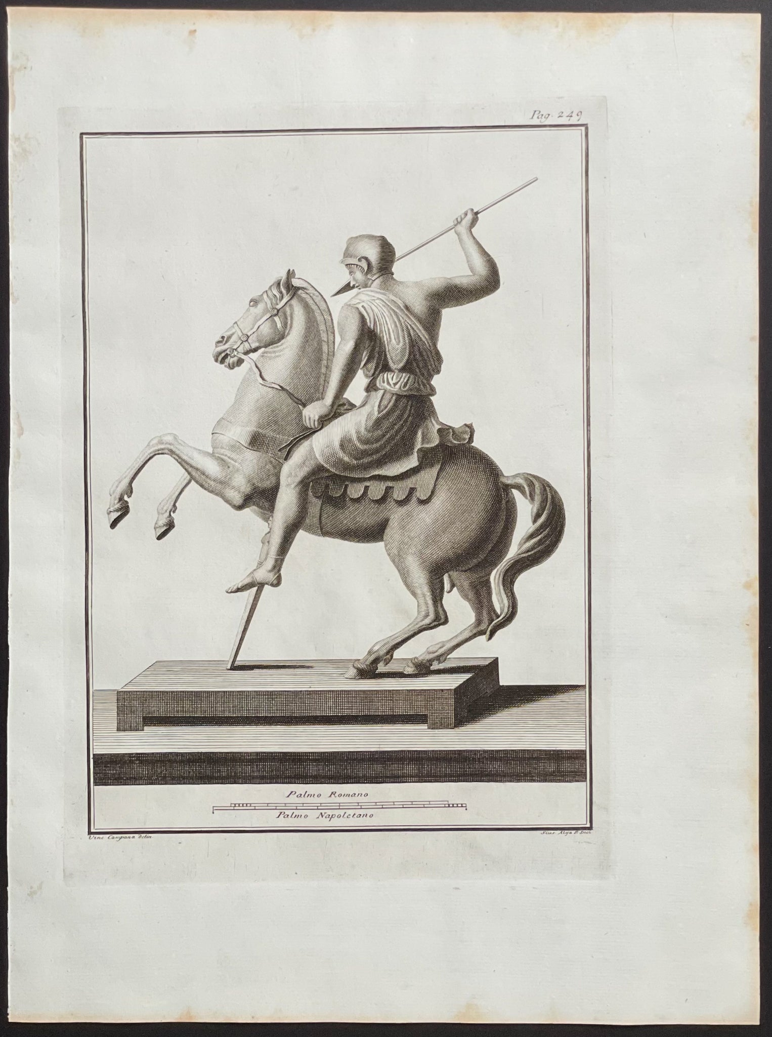 Statue on Horse