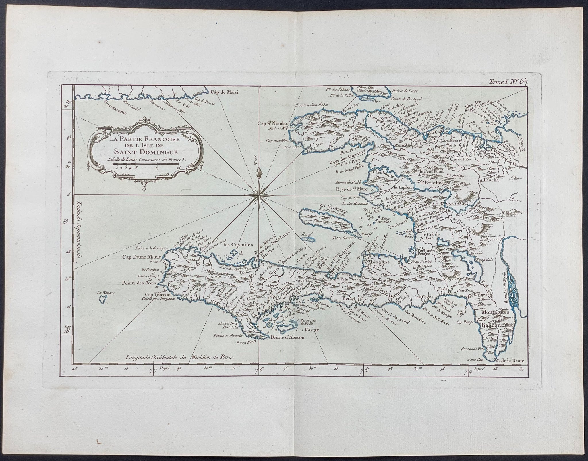Map of Santa Domingo, Dominican Republic