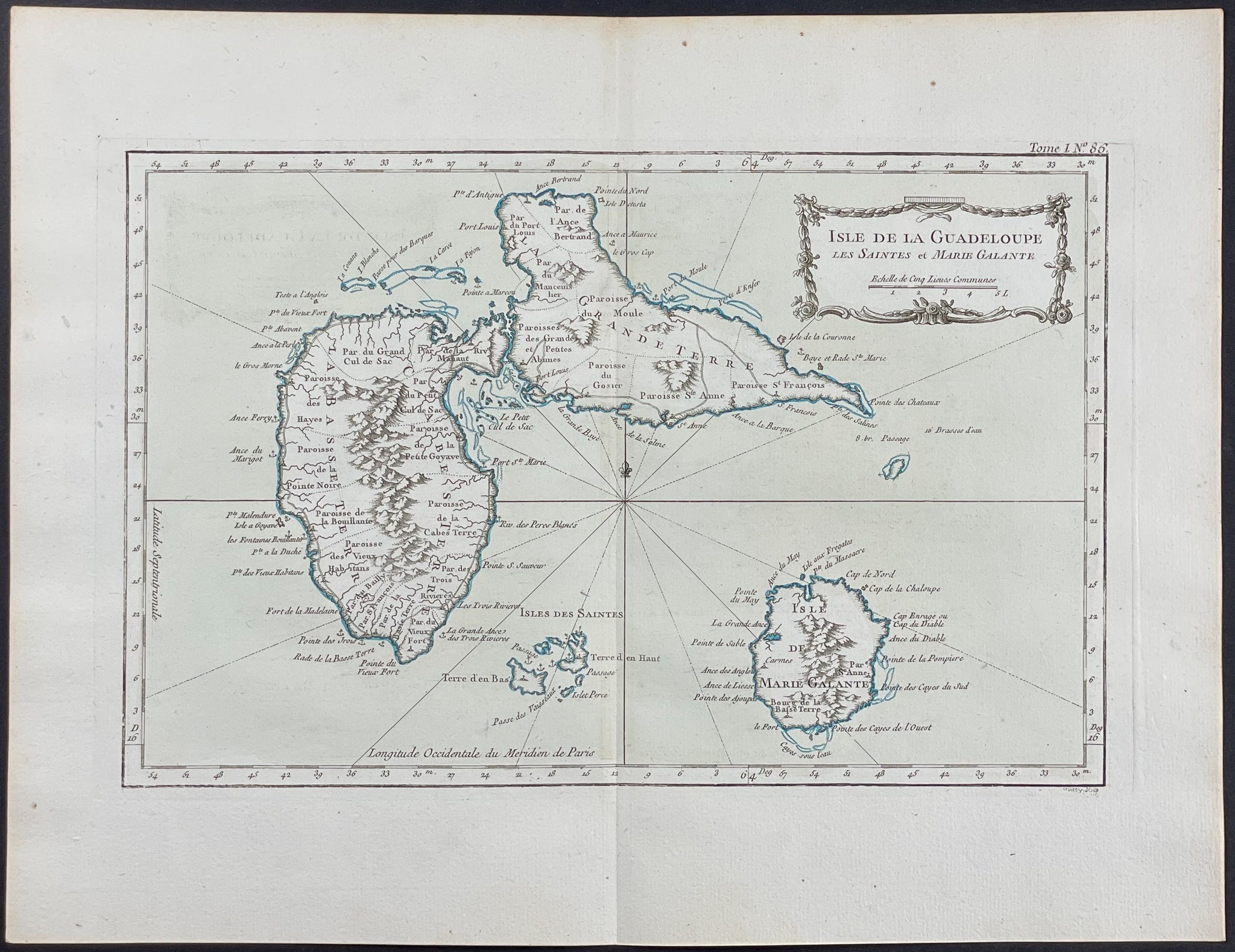 Map of Guadeloupe