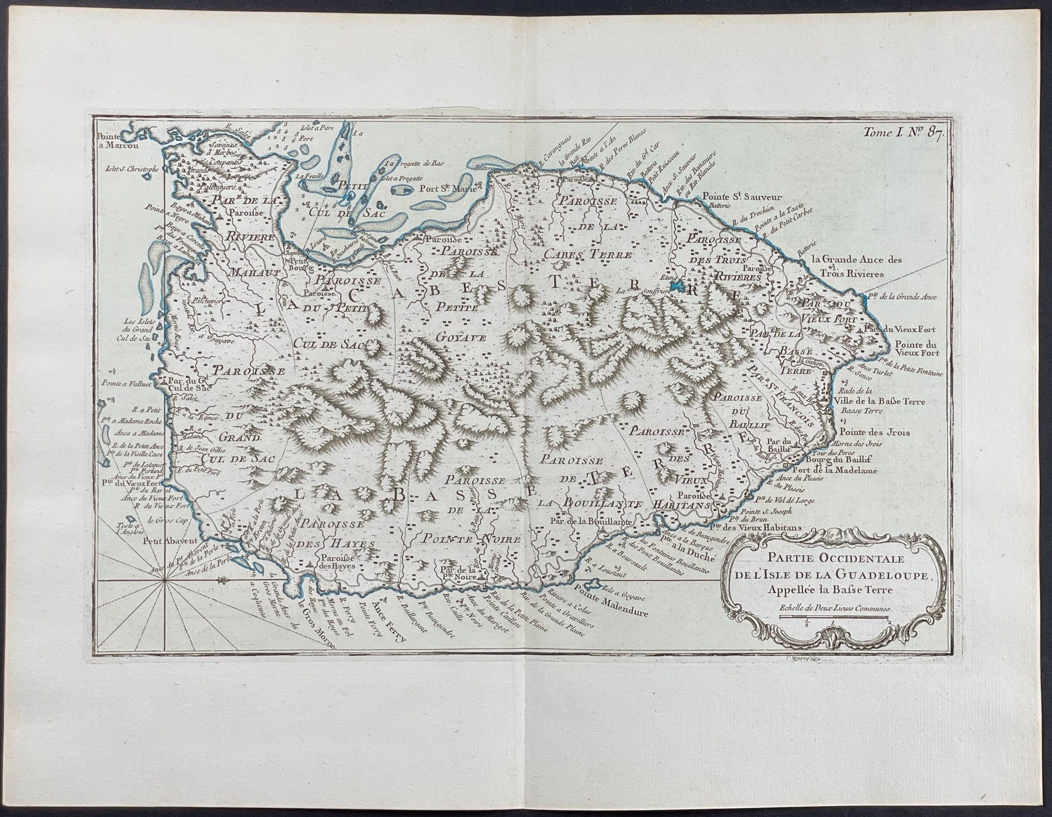 Map of Guadeloupe