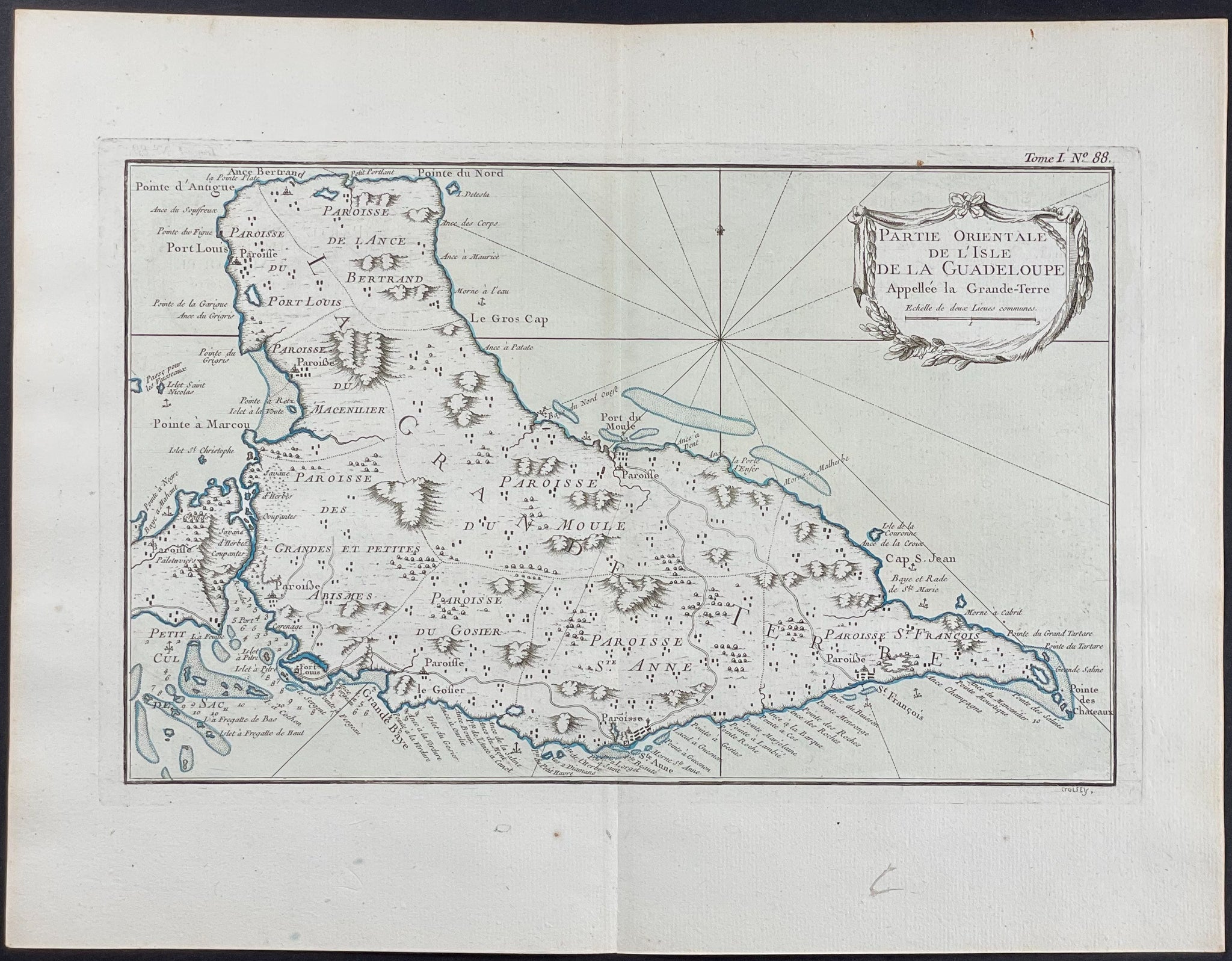 Map of Guadeloupe