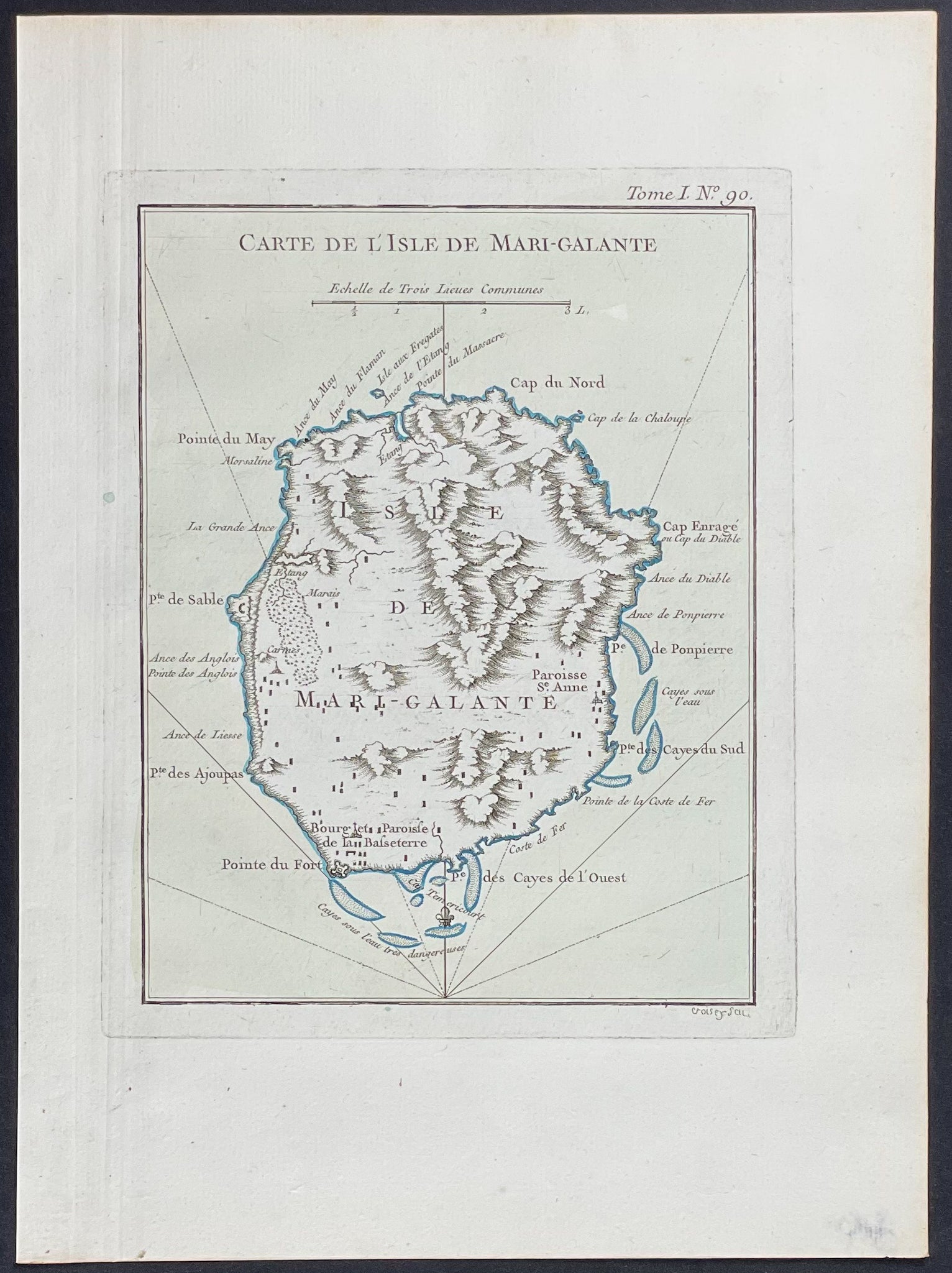 Map of Marie-Galante