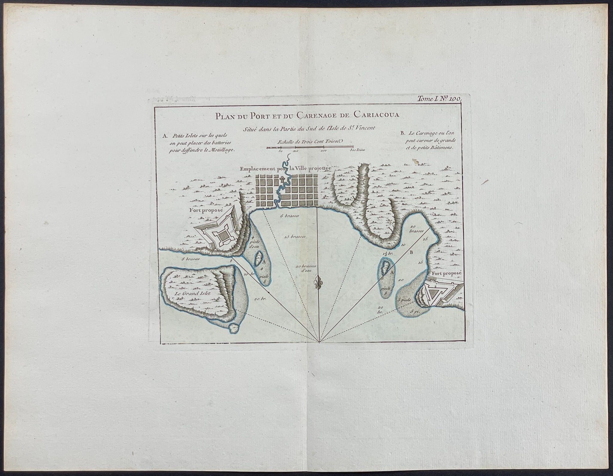 Map of Saint Vincent