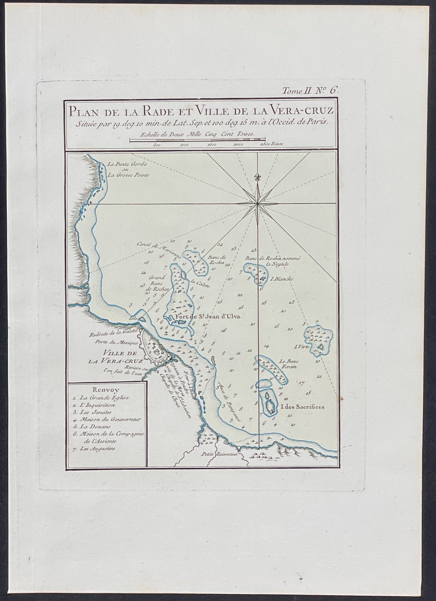 Map of Fort Vera Cruz da Figueira or Figueira Fort, Mexico