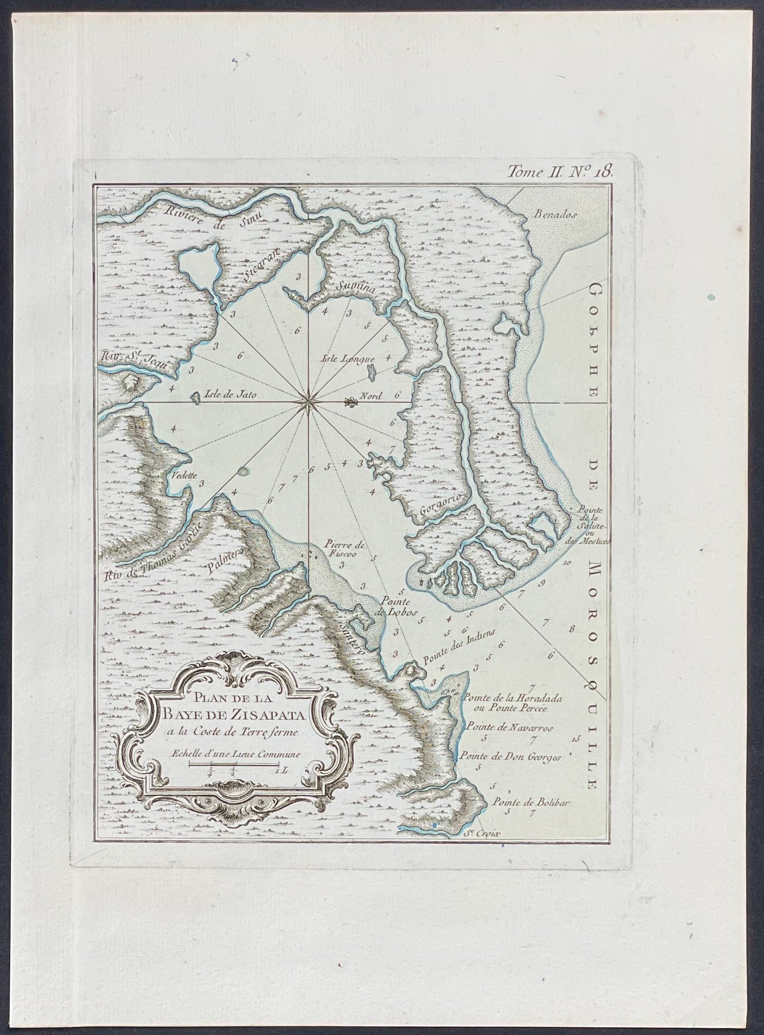 Map of Gulf of Darién 