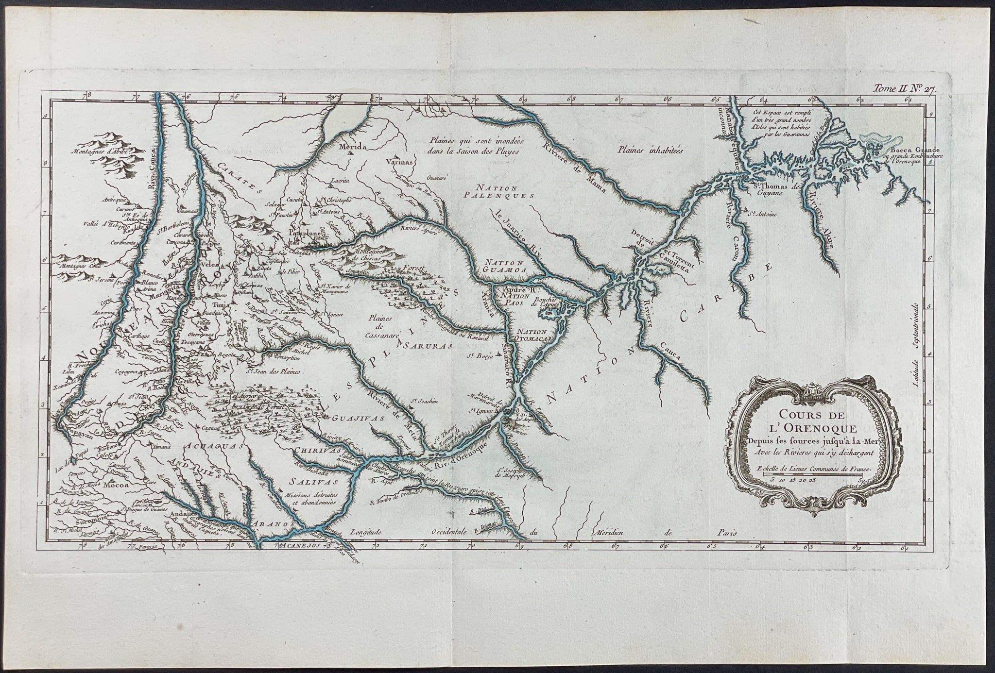 Map of Orinoco River