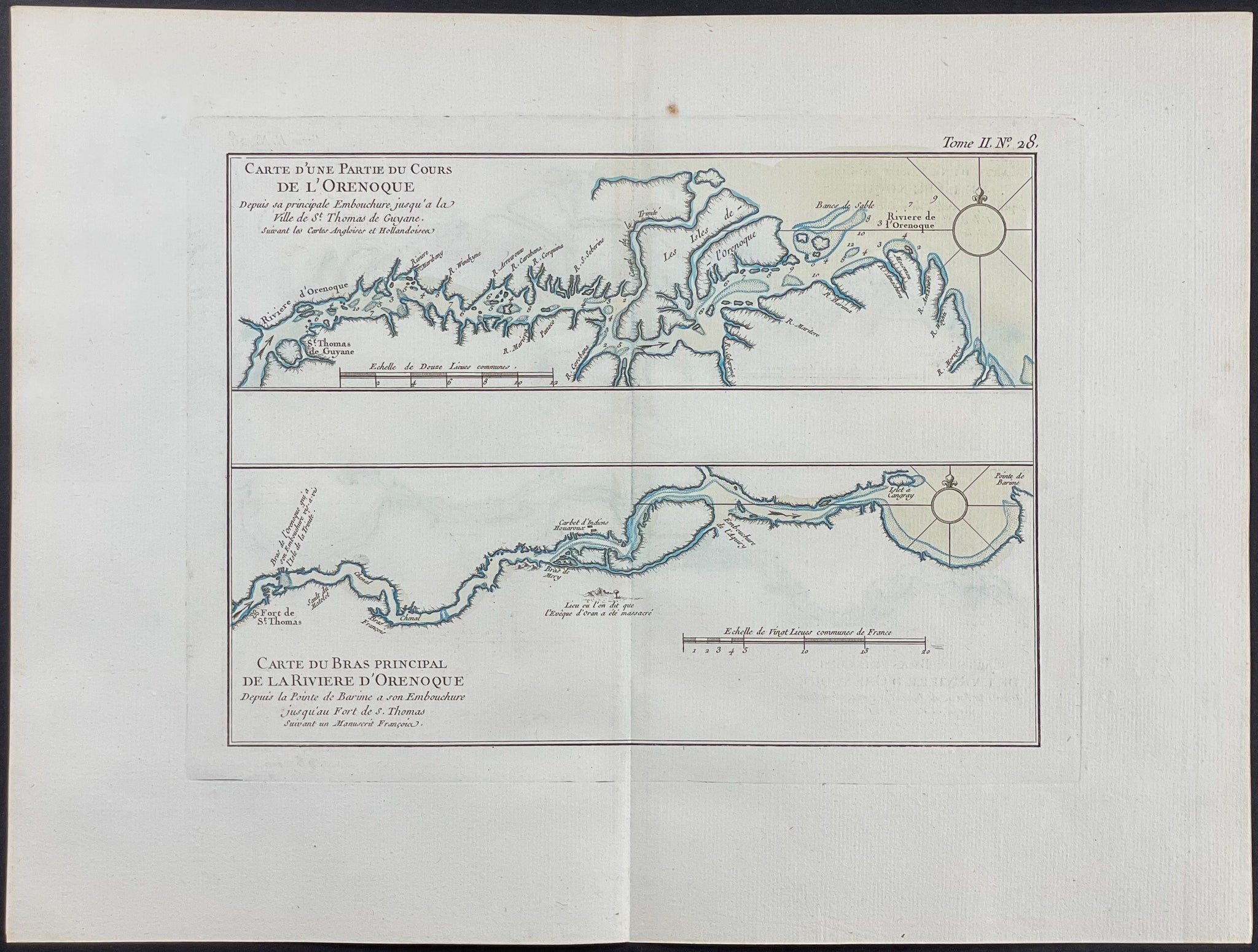 Map of Orinoco River