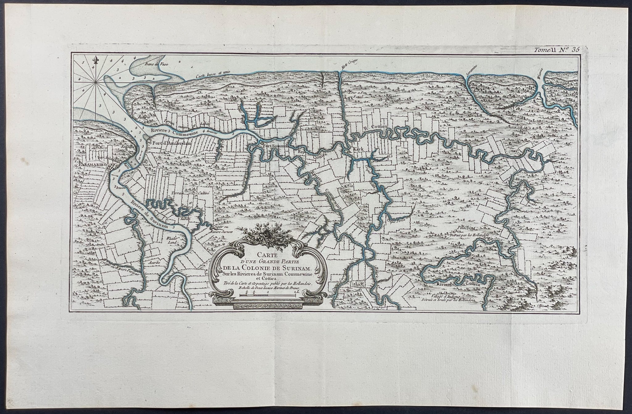 Map of Surinam