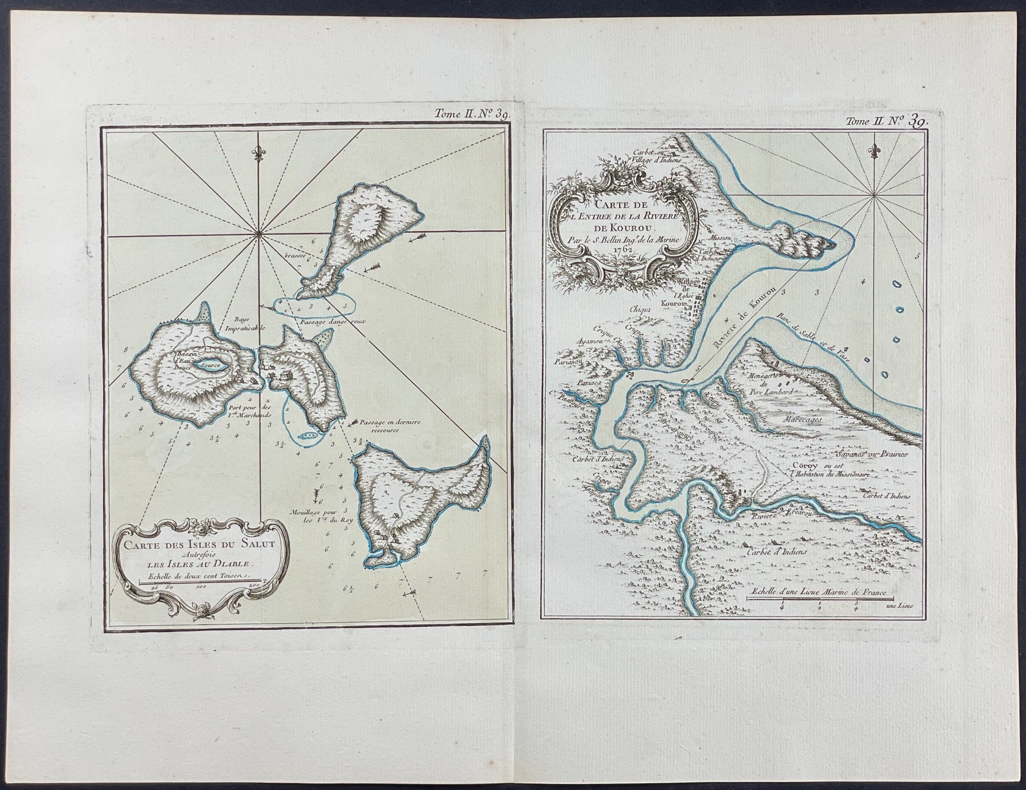 Map of Salvation's Islands & Courou River