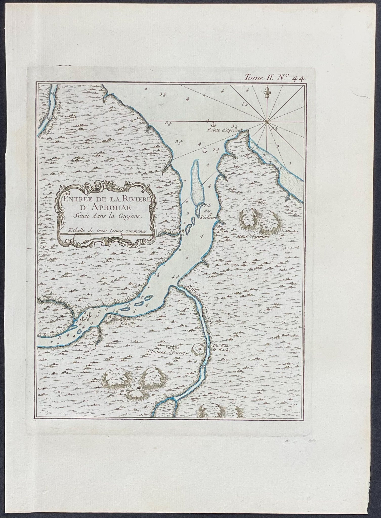 Map of Aprouak River