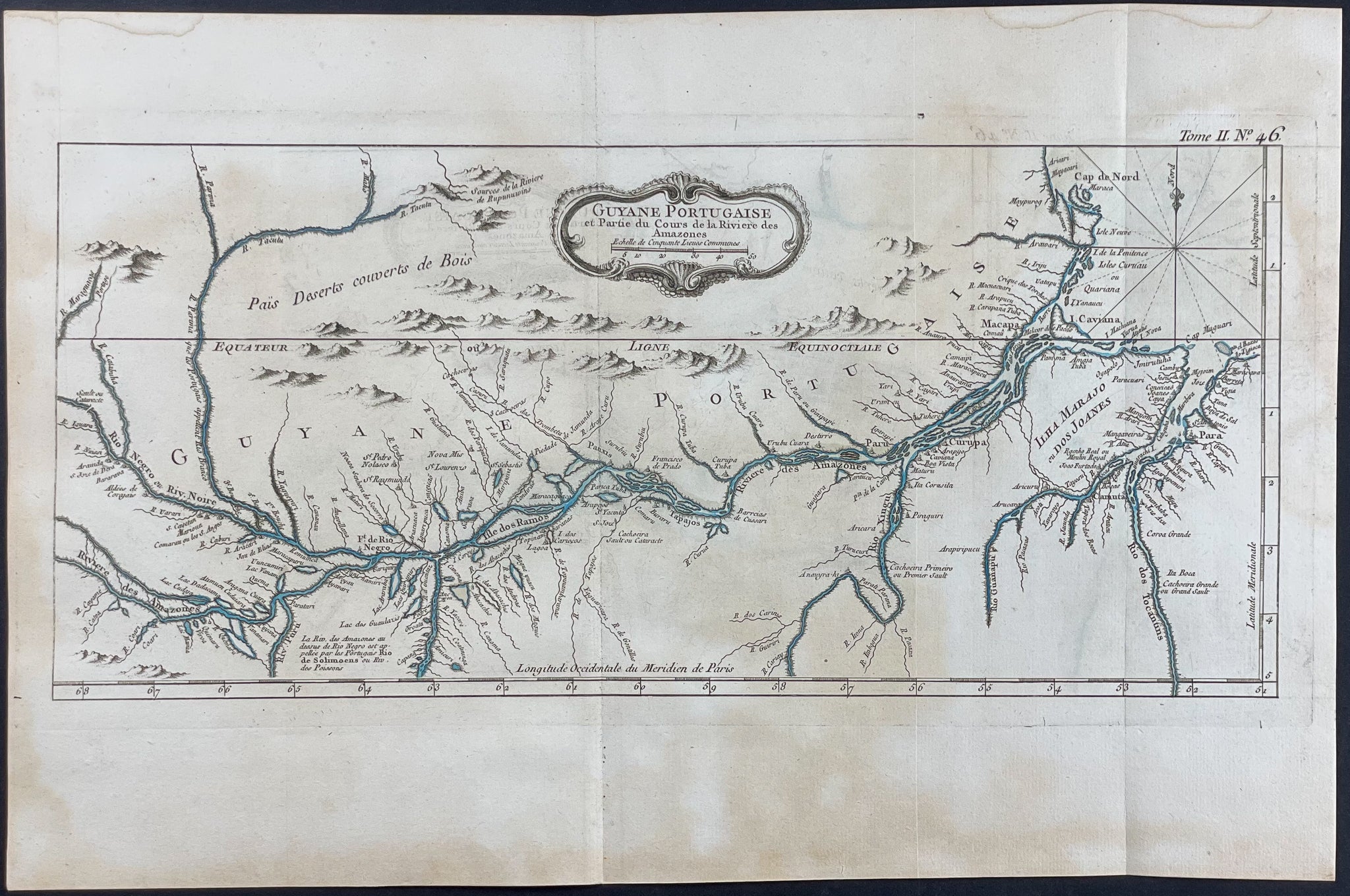 Map of Amazon River