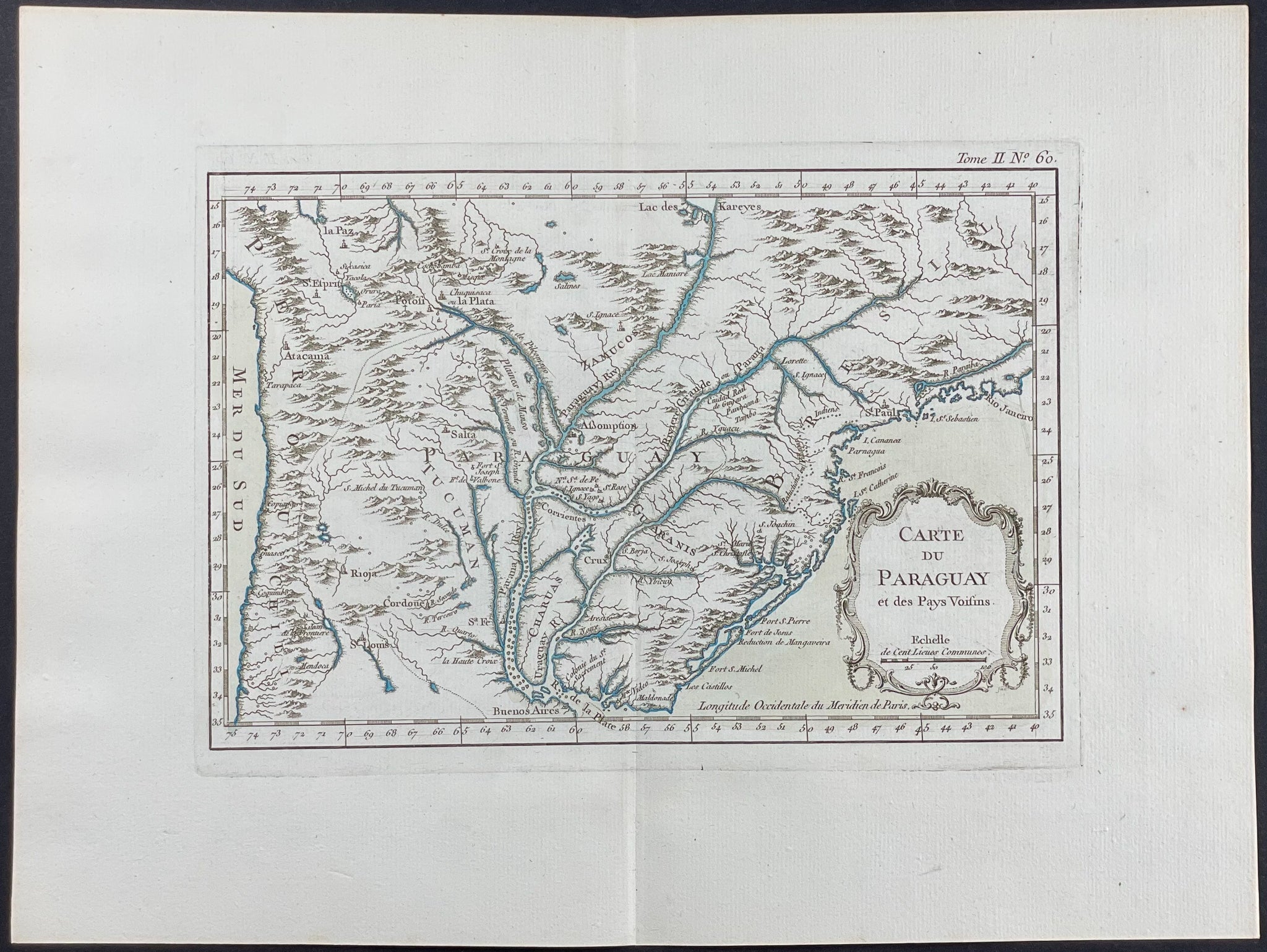 Map of Paraguay