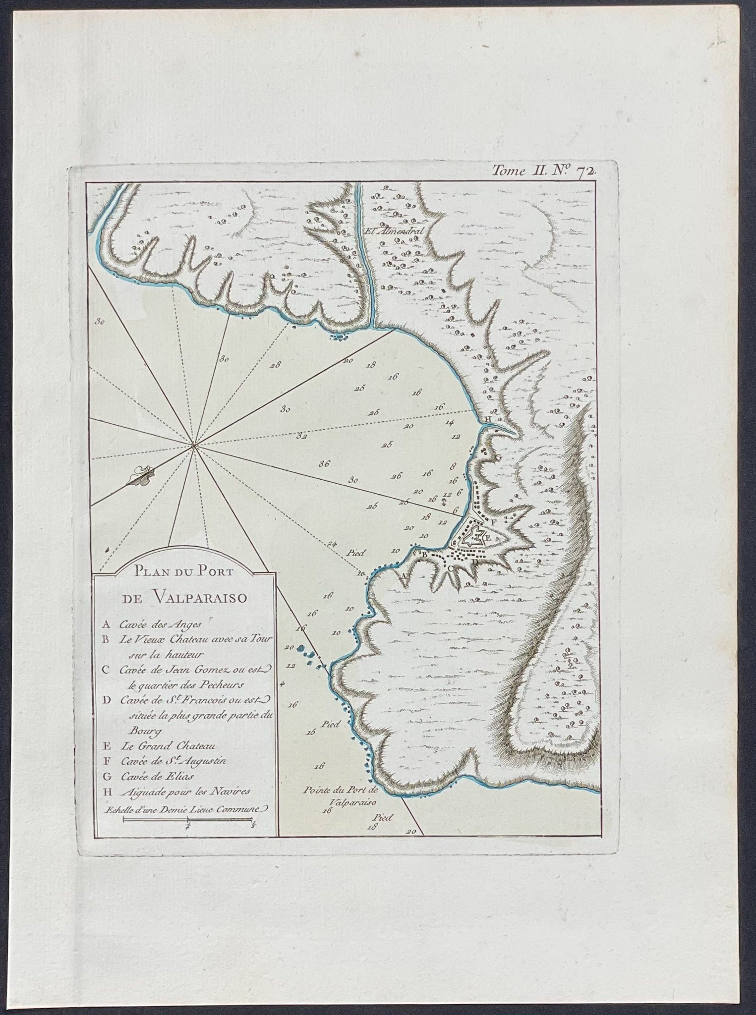 Map of Valparaíso, Chile