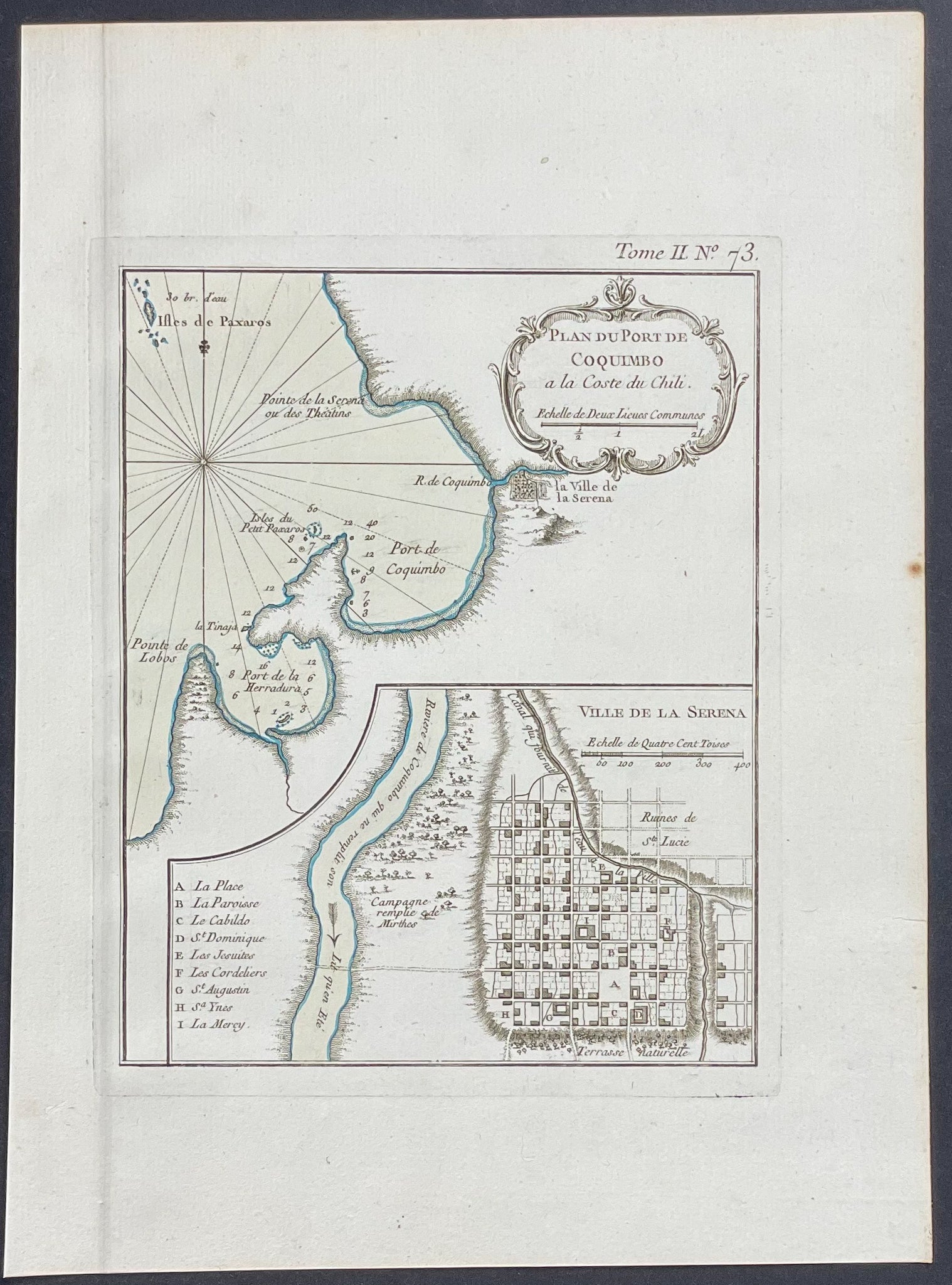 Map of Coquimbo, Chili