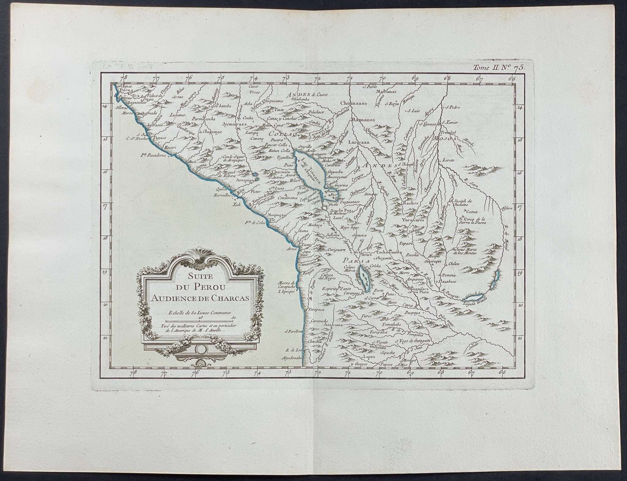 Map of Peru - Real Audiencia of Charcas (Real Audiencia de Charcas)