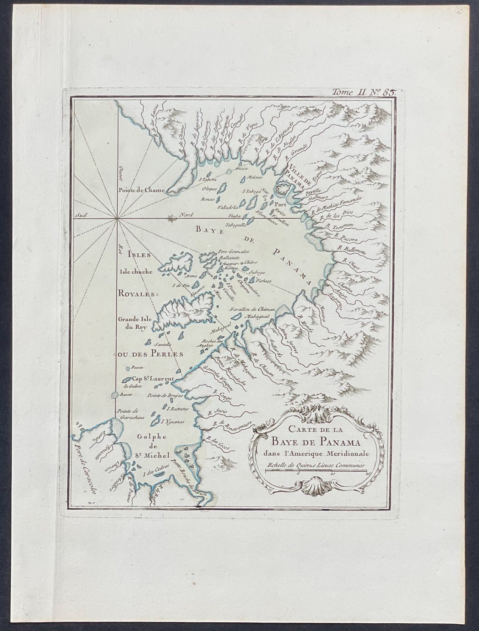 Map of Panama Bay