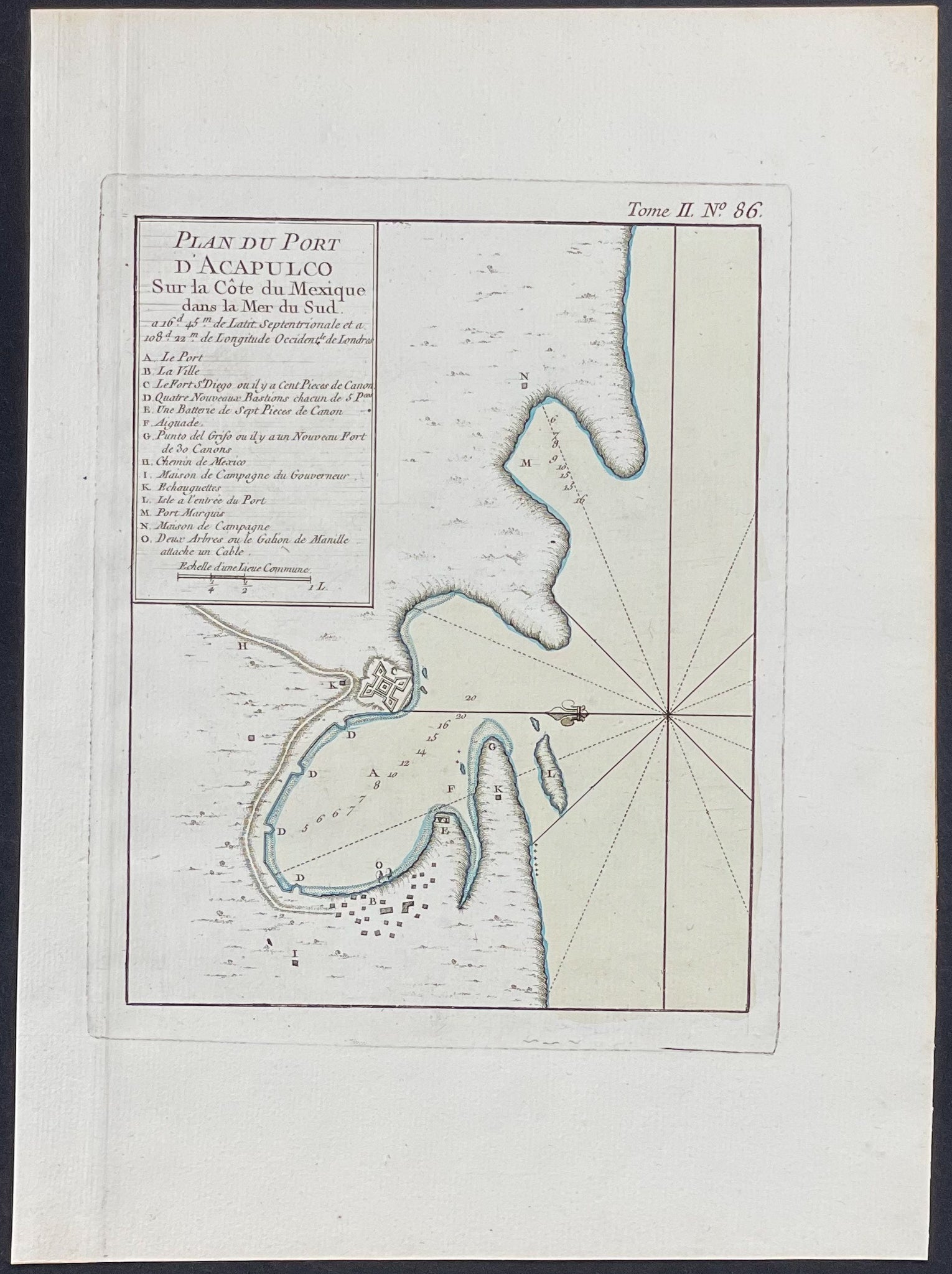 Map of Acapulco, Mexico