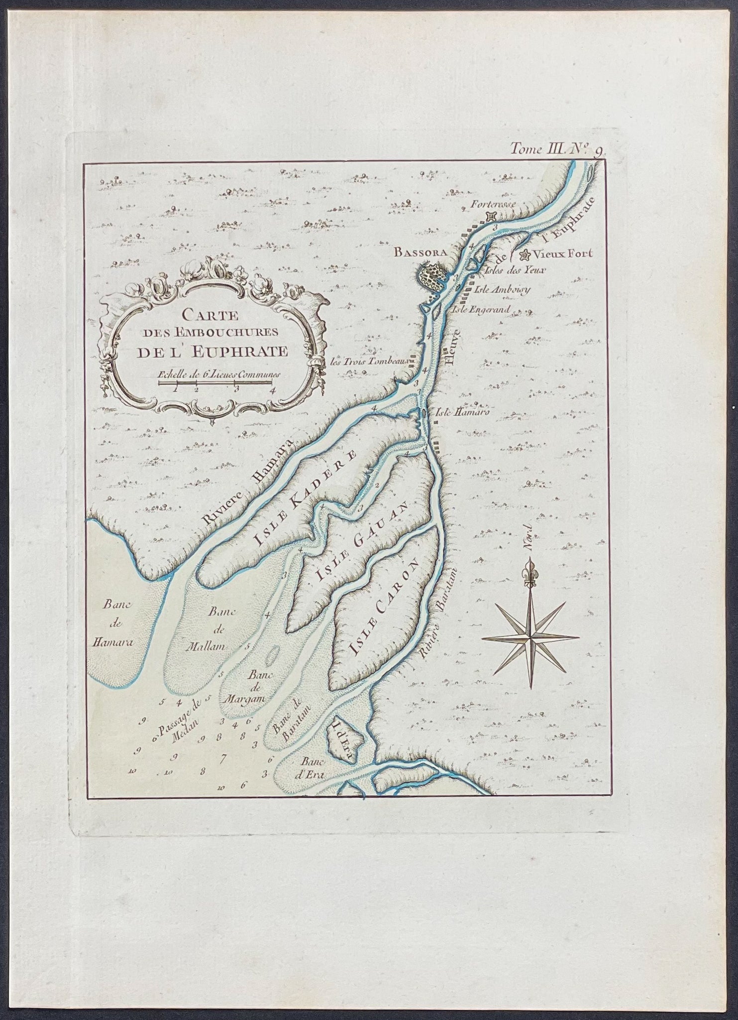 Map of Euphrates River