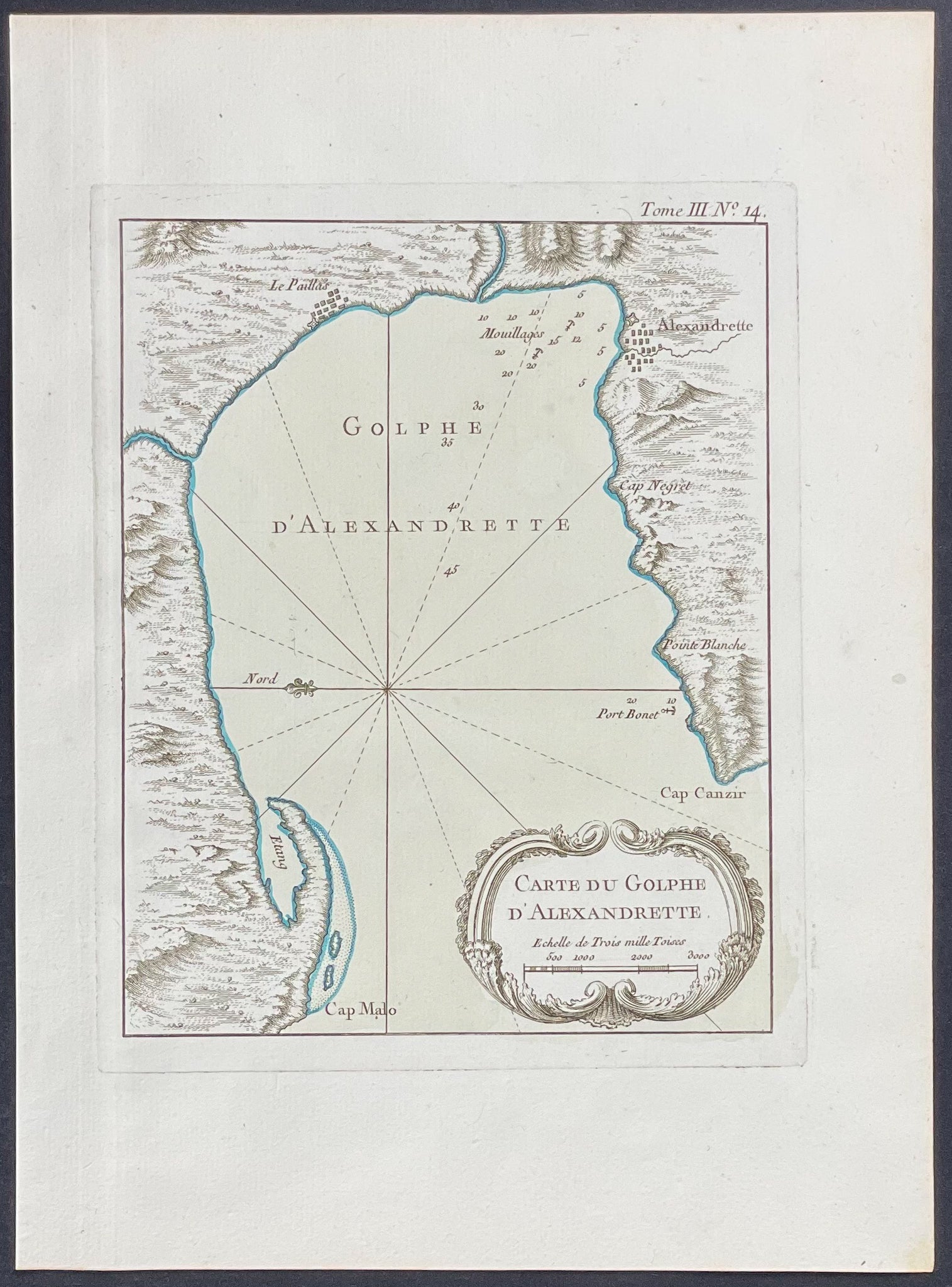 Map of Gulf of Alexandretta
