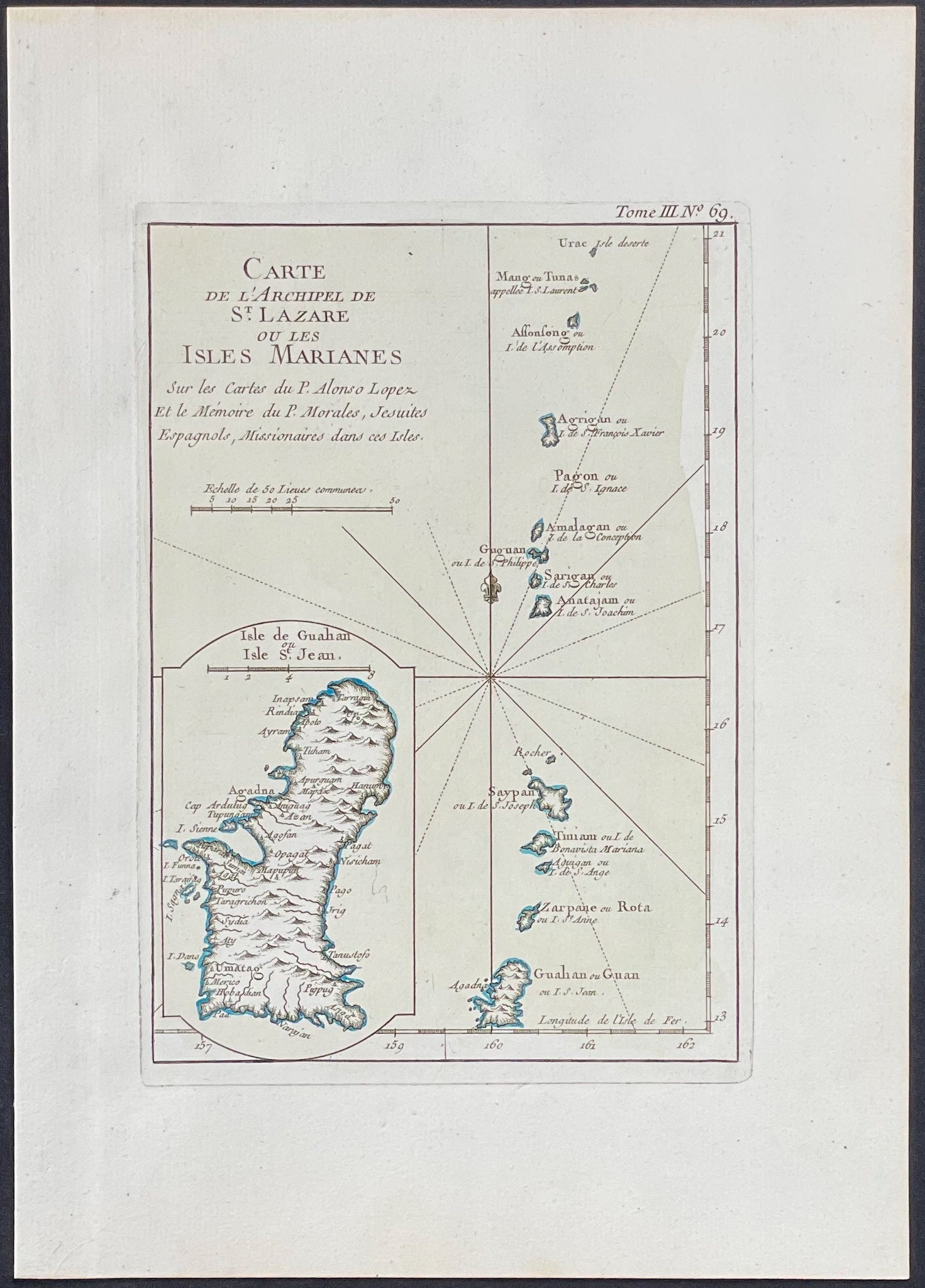Map of Marianes Islands
