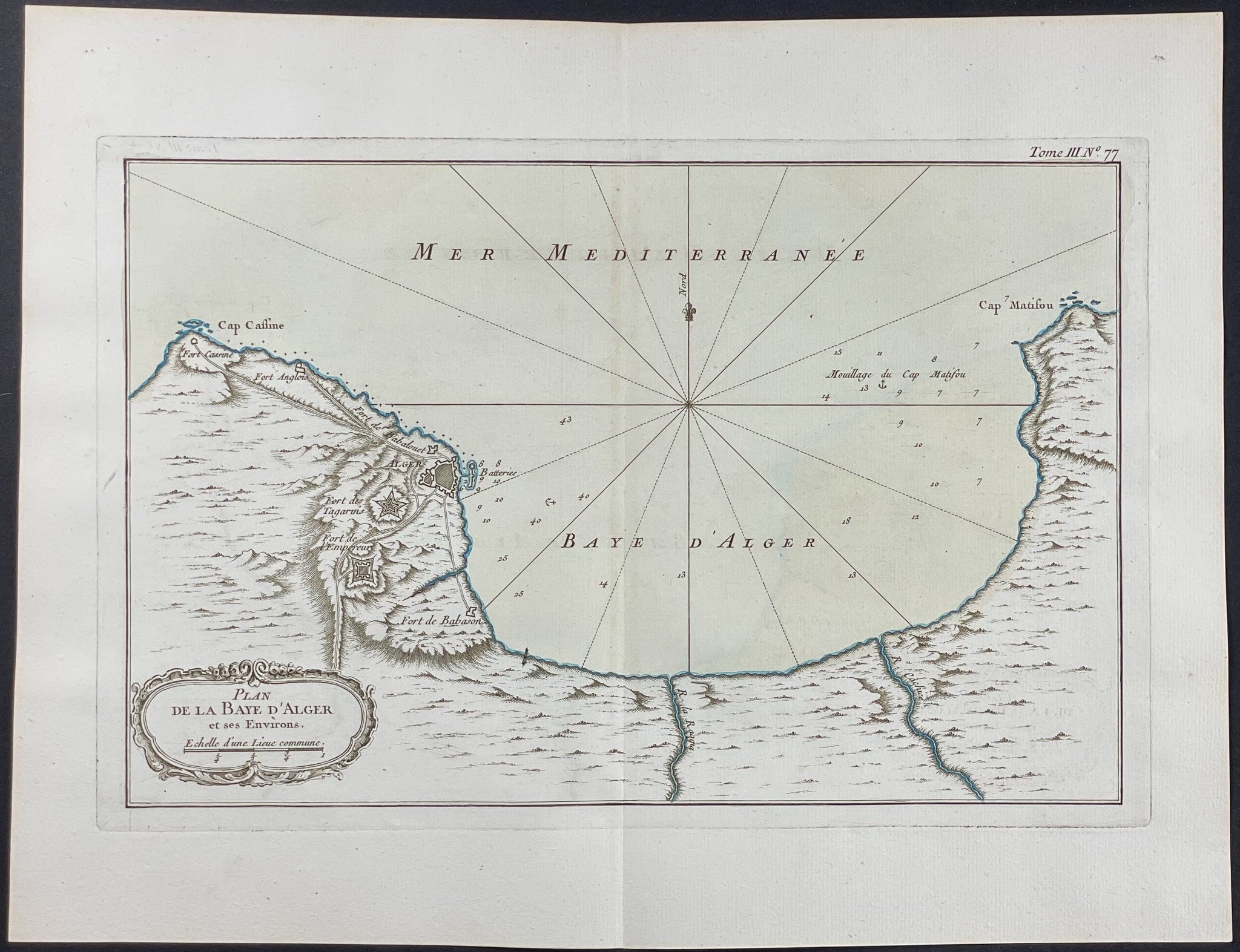 Map of Algeria, Africa