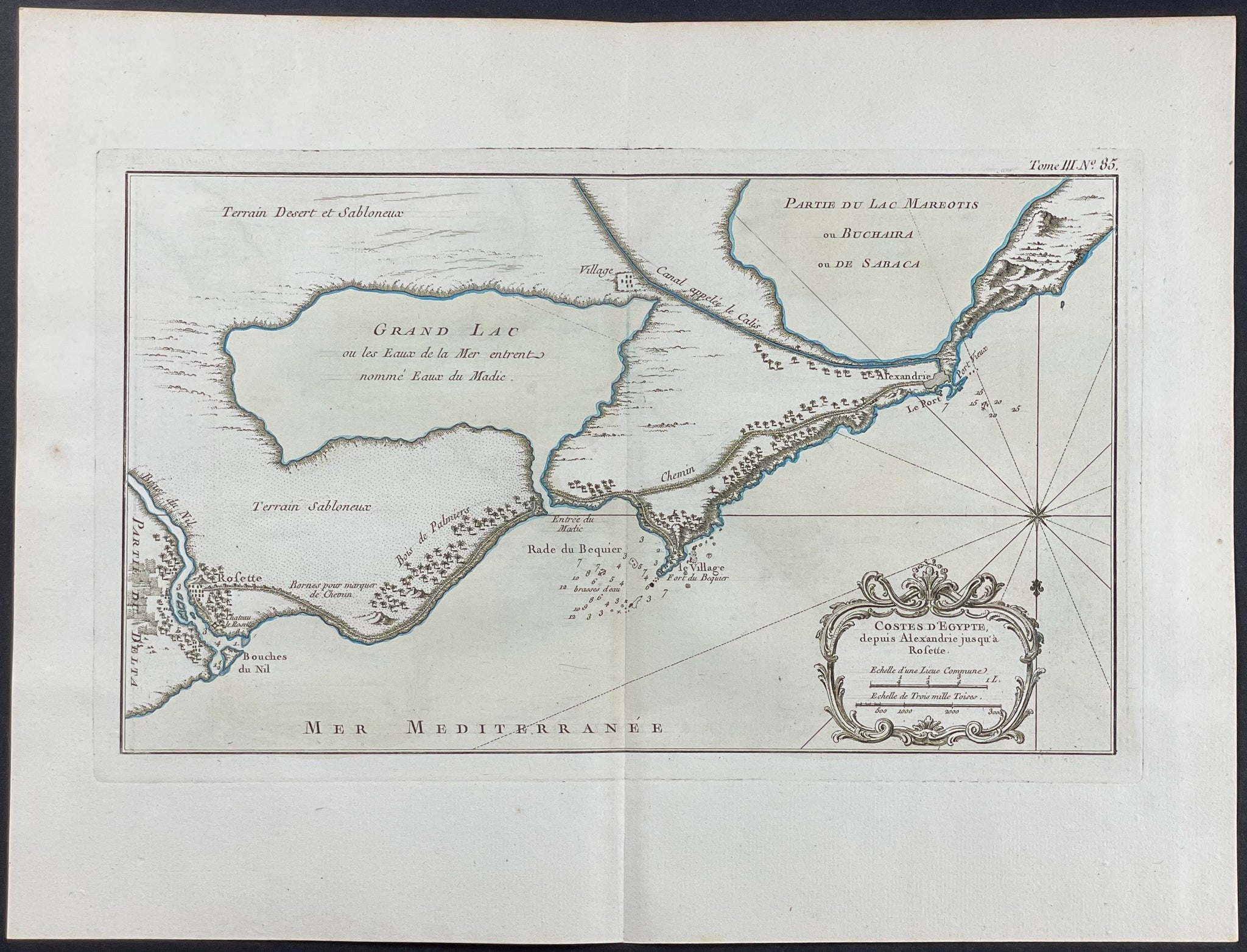 Map of Egypt, Africa