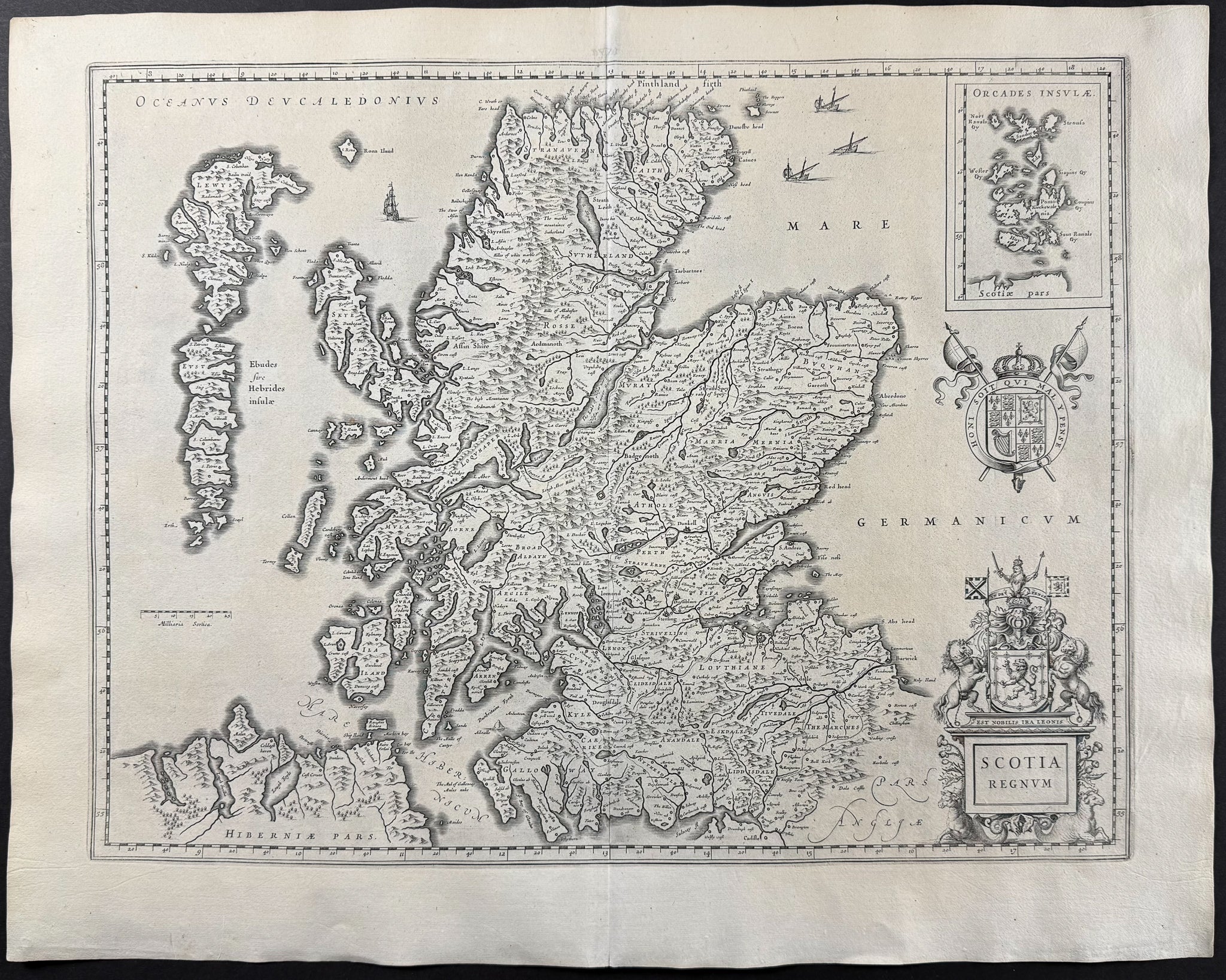 Map of Scotland