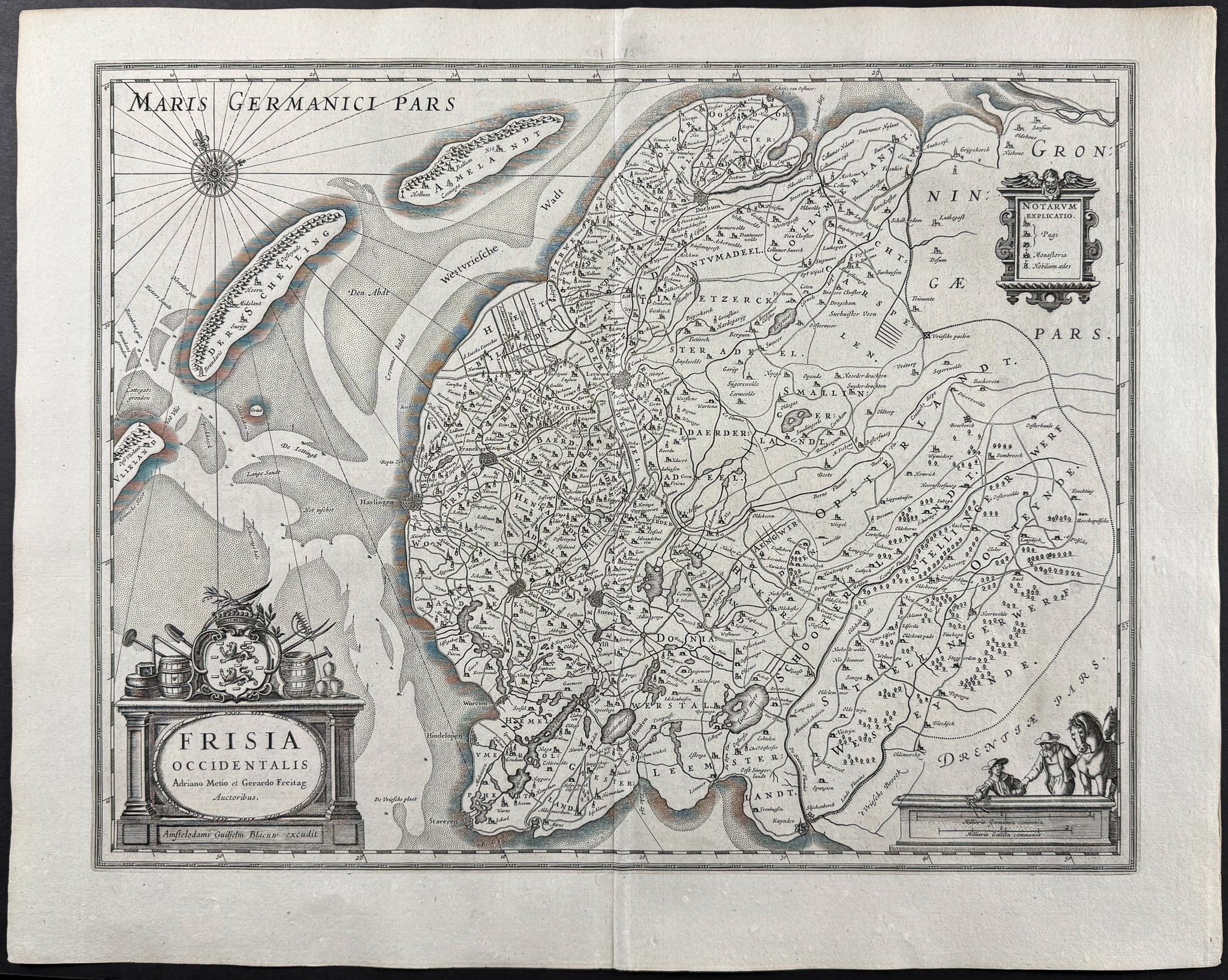 Map of West Frisia