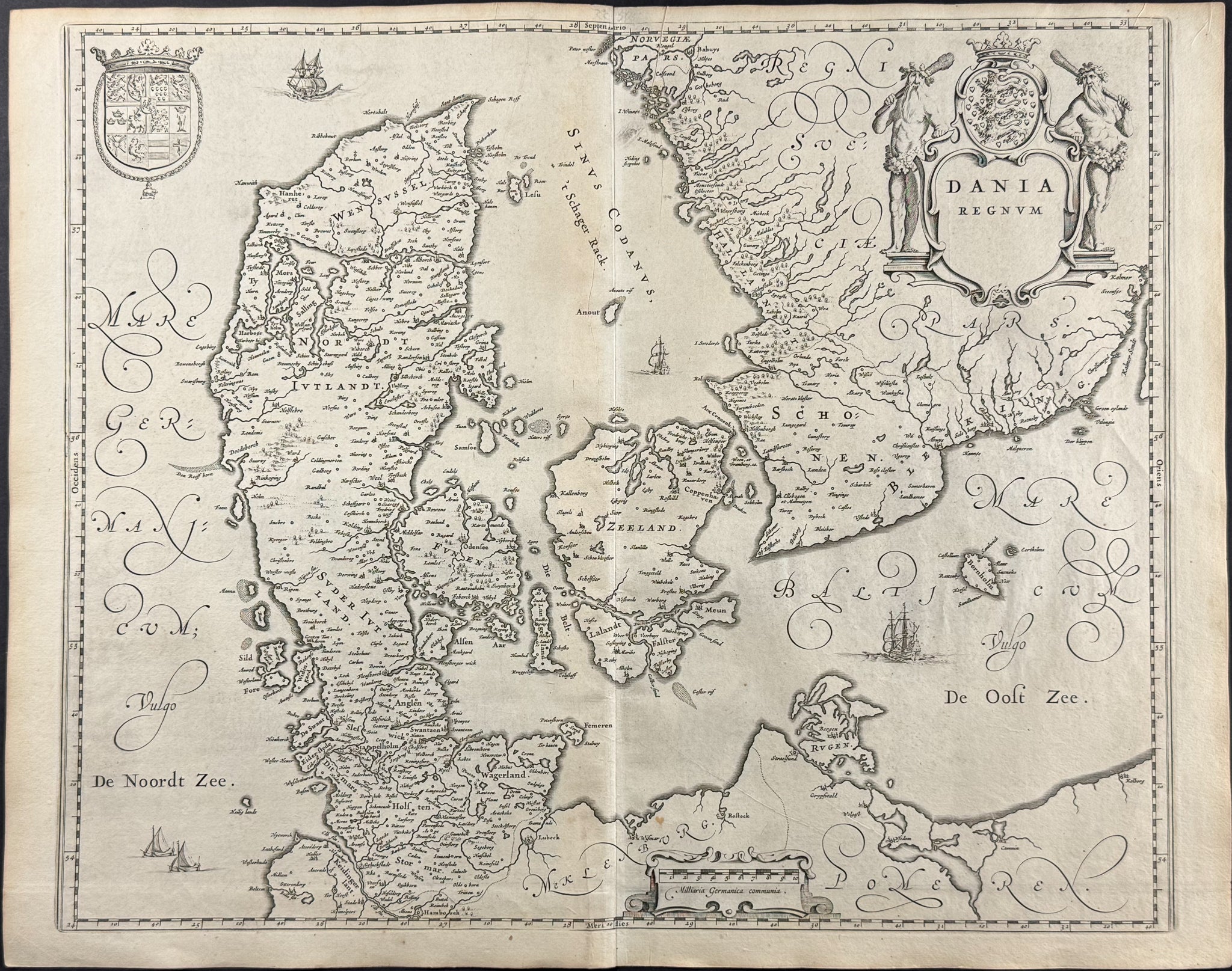 Map of Denmark