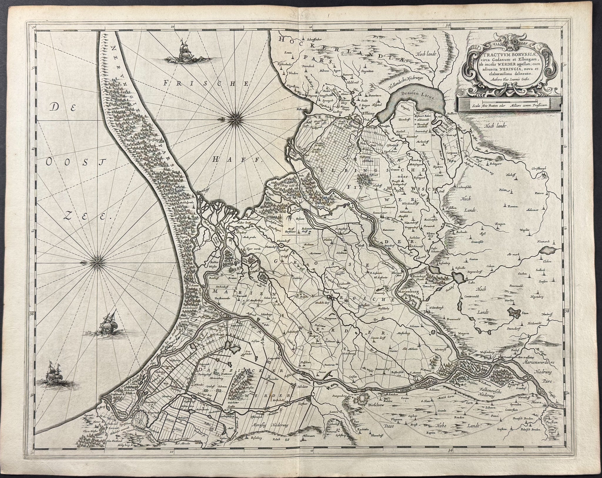 Map of East Prussia