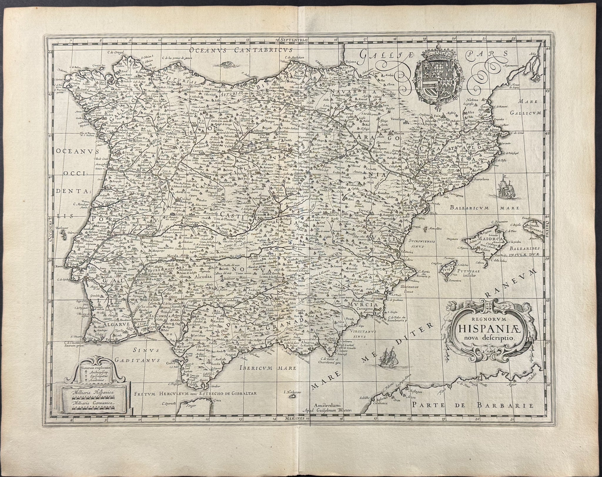 Map of Spain & Portugal