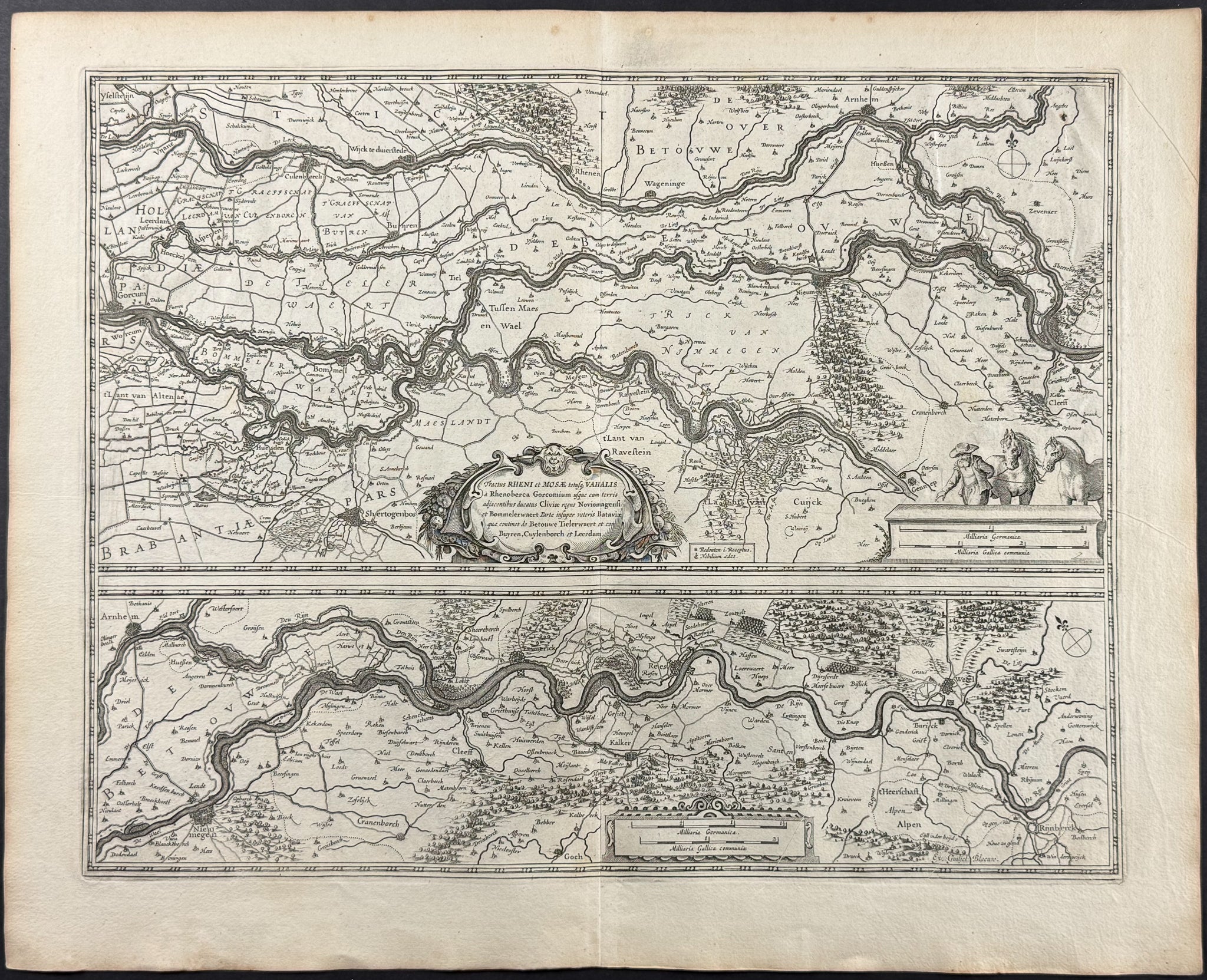 Map of the Rhein River