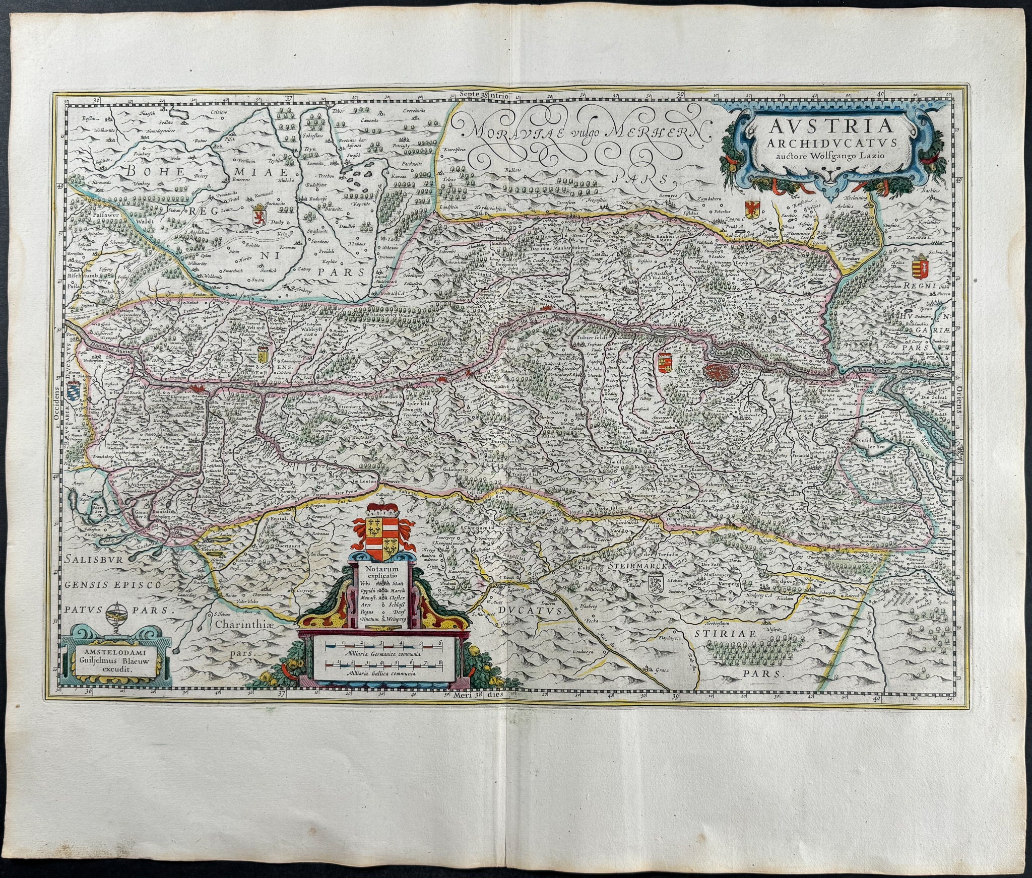Map of Austria